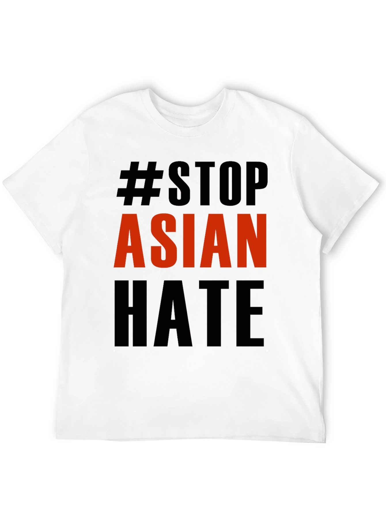 Stop Asian Hate T-Shirt - Black Activism Tee