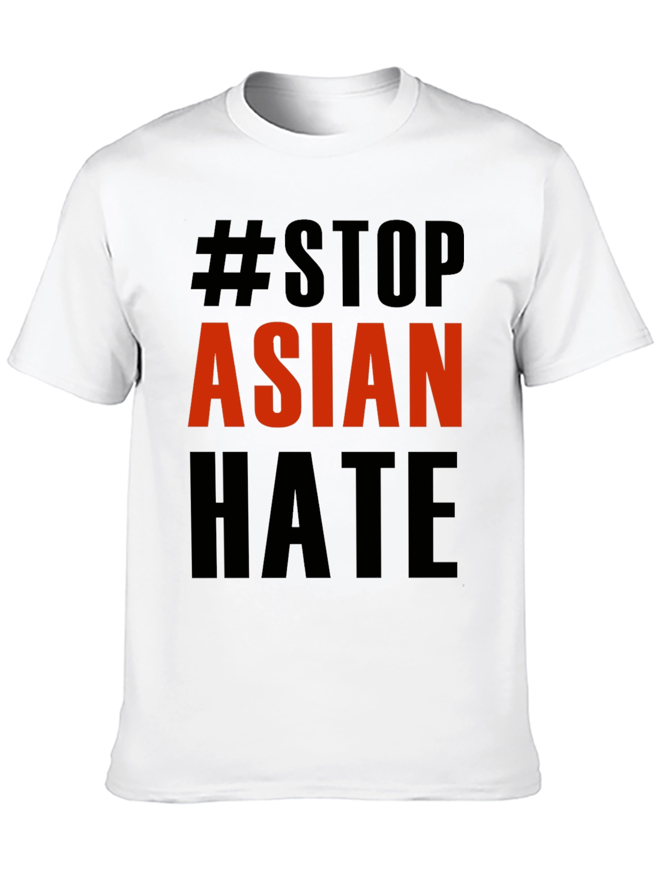 Stop Asian Hate T-Shirt - Black Activism Tee