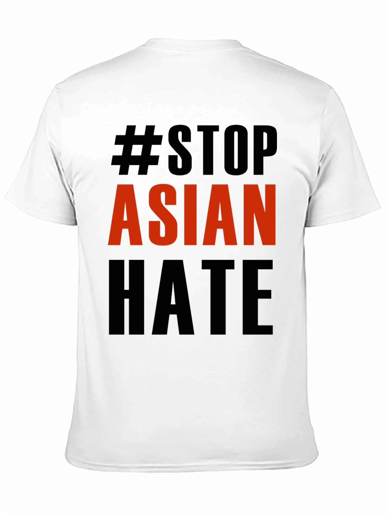 Stop Asian Hate T-Shirt - Black Activism Tee