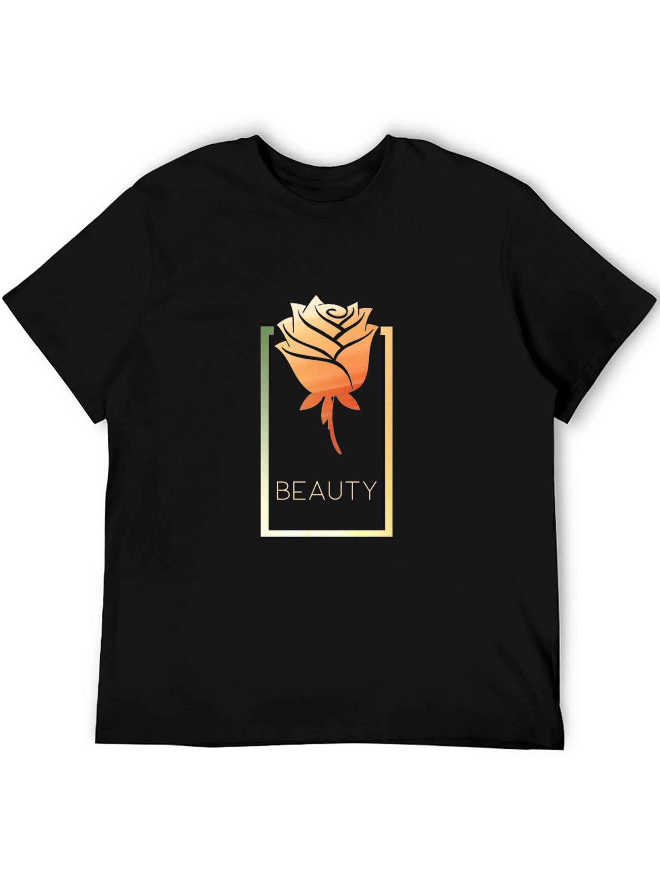 Black Beauty Rose Graphic Tee