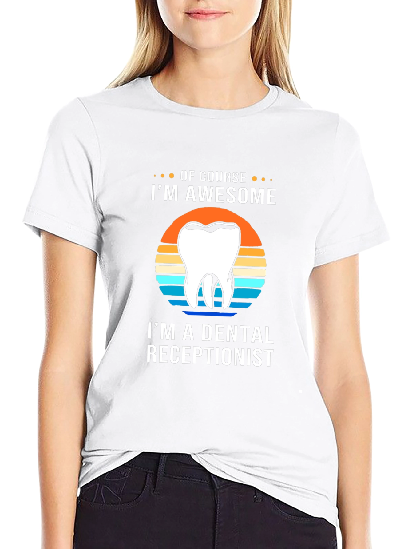 Awesome Dental Receptionist T-Shirt