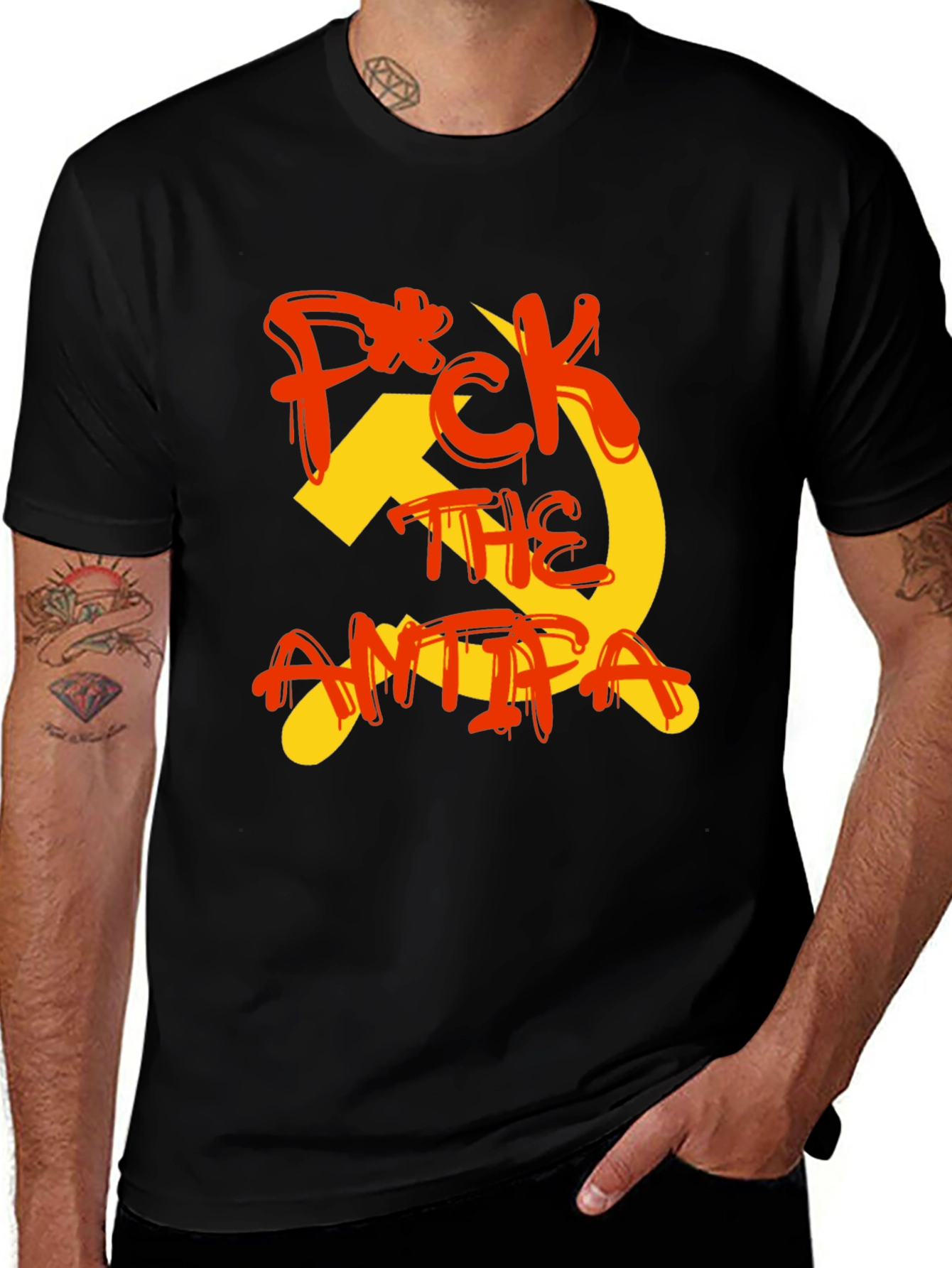 F*ck The Antifa Graphic Tee