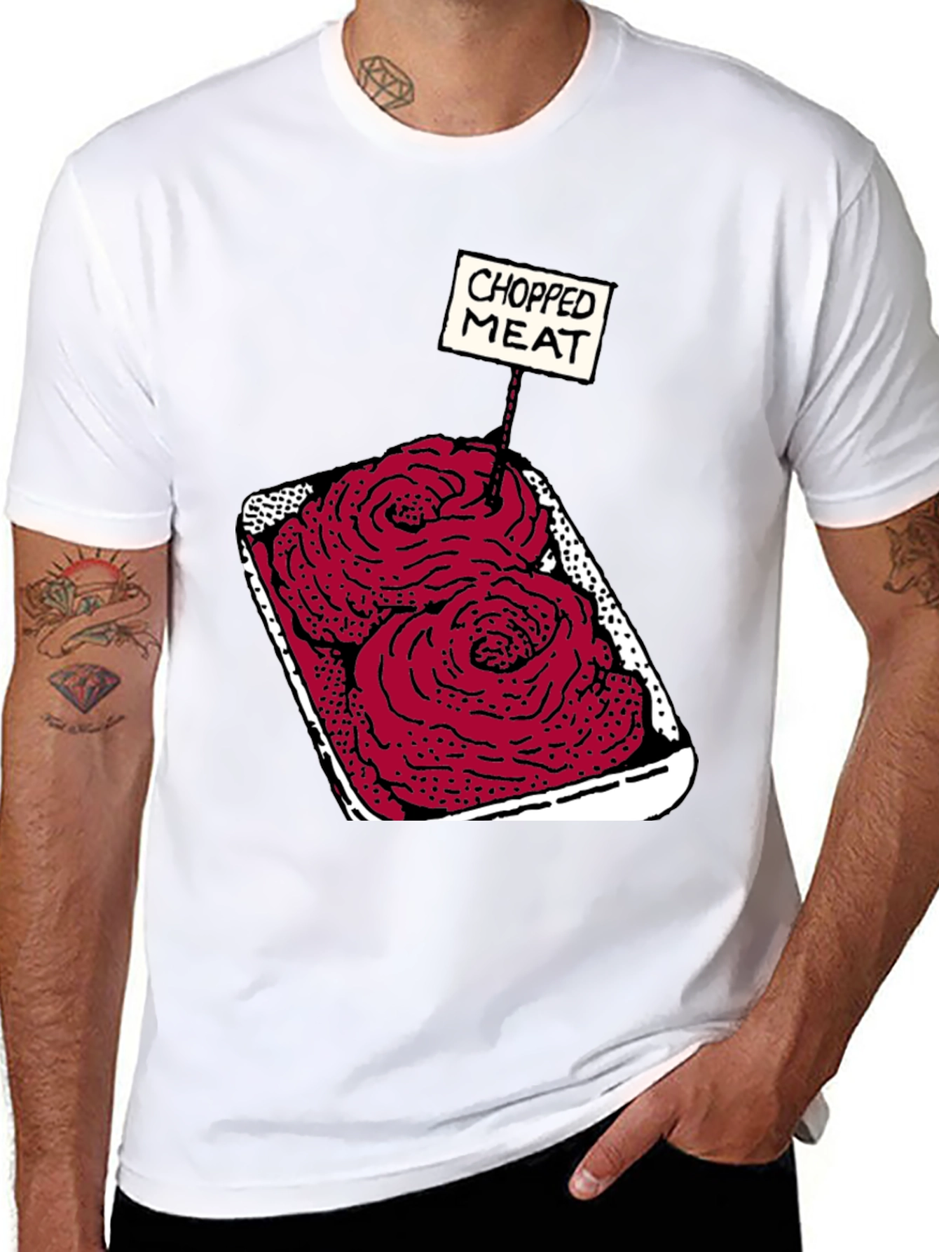 Chopped Meat Graphic T-Shirt - Unisex