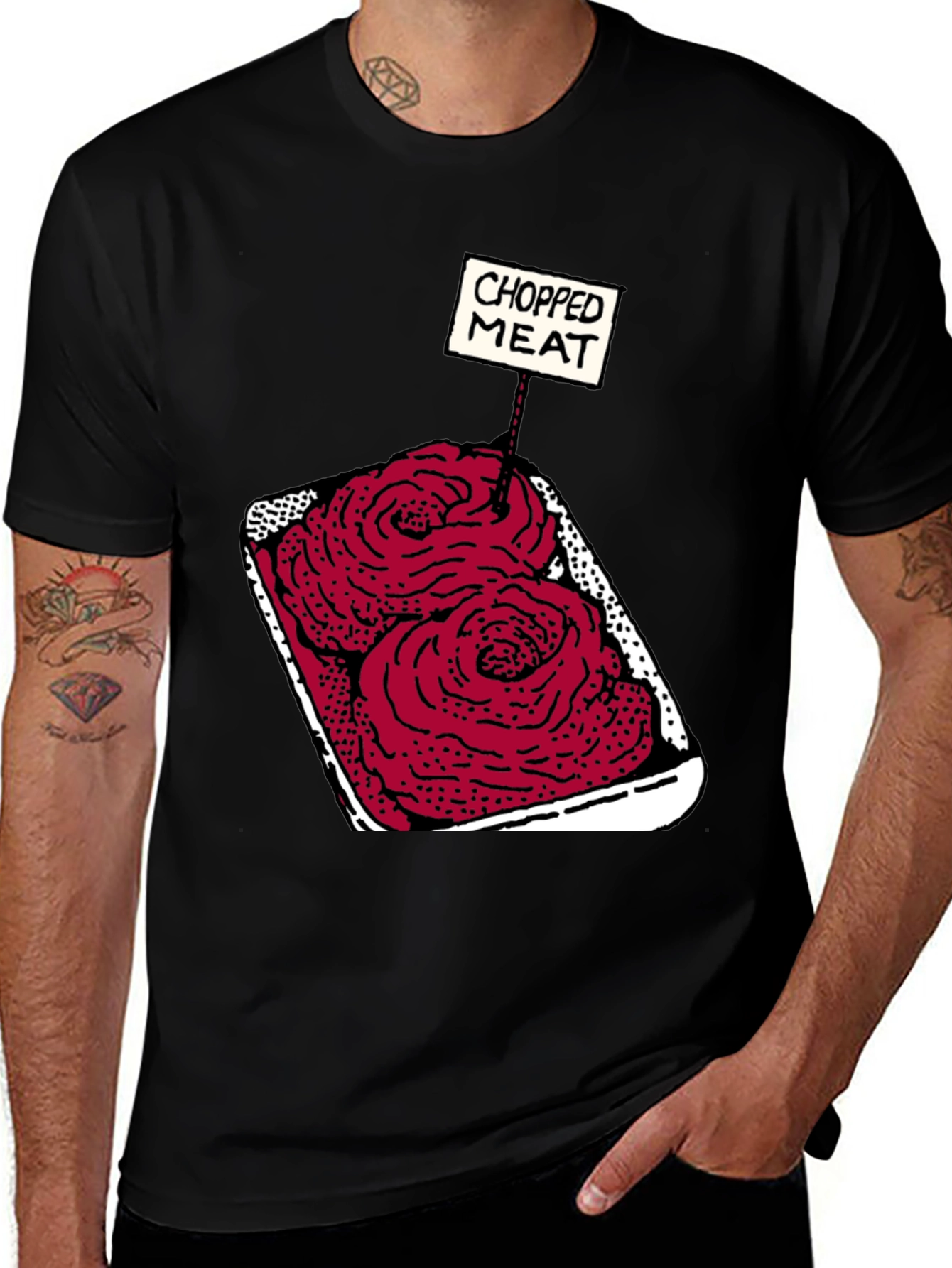 Chopped Meat Graphic T-Shirt - Unisex