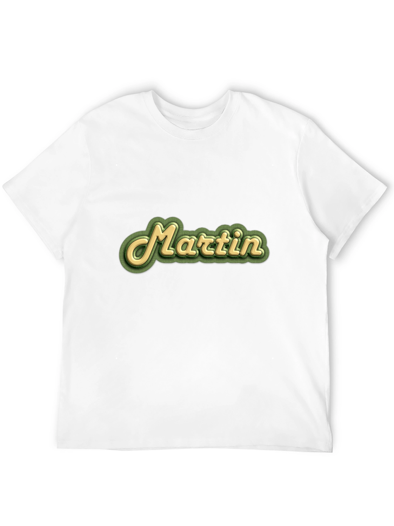Martin Retro Style Black T-Shirt
