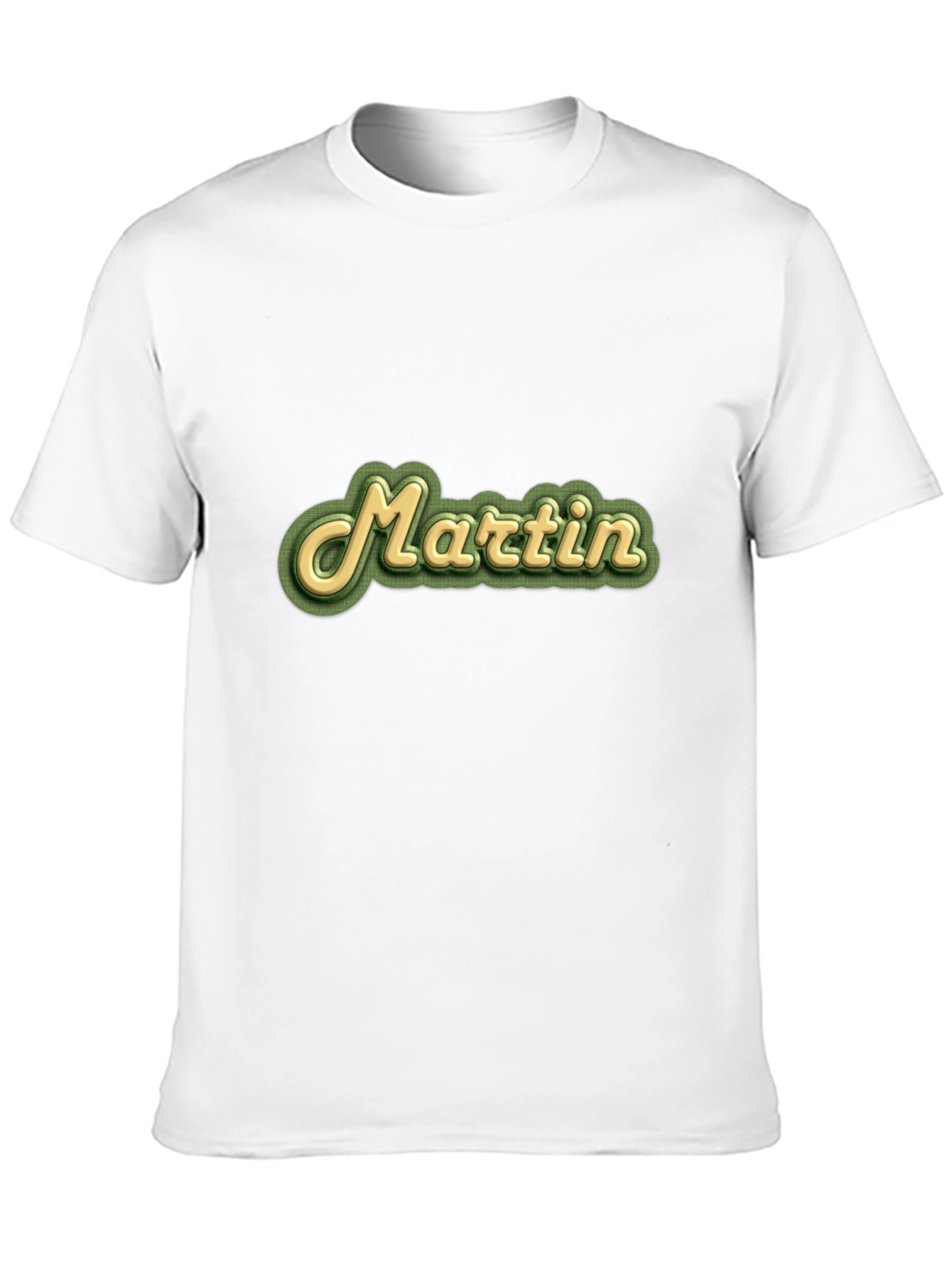 Martin Retro Style Black T-Shirt