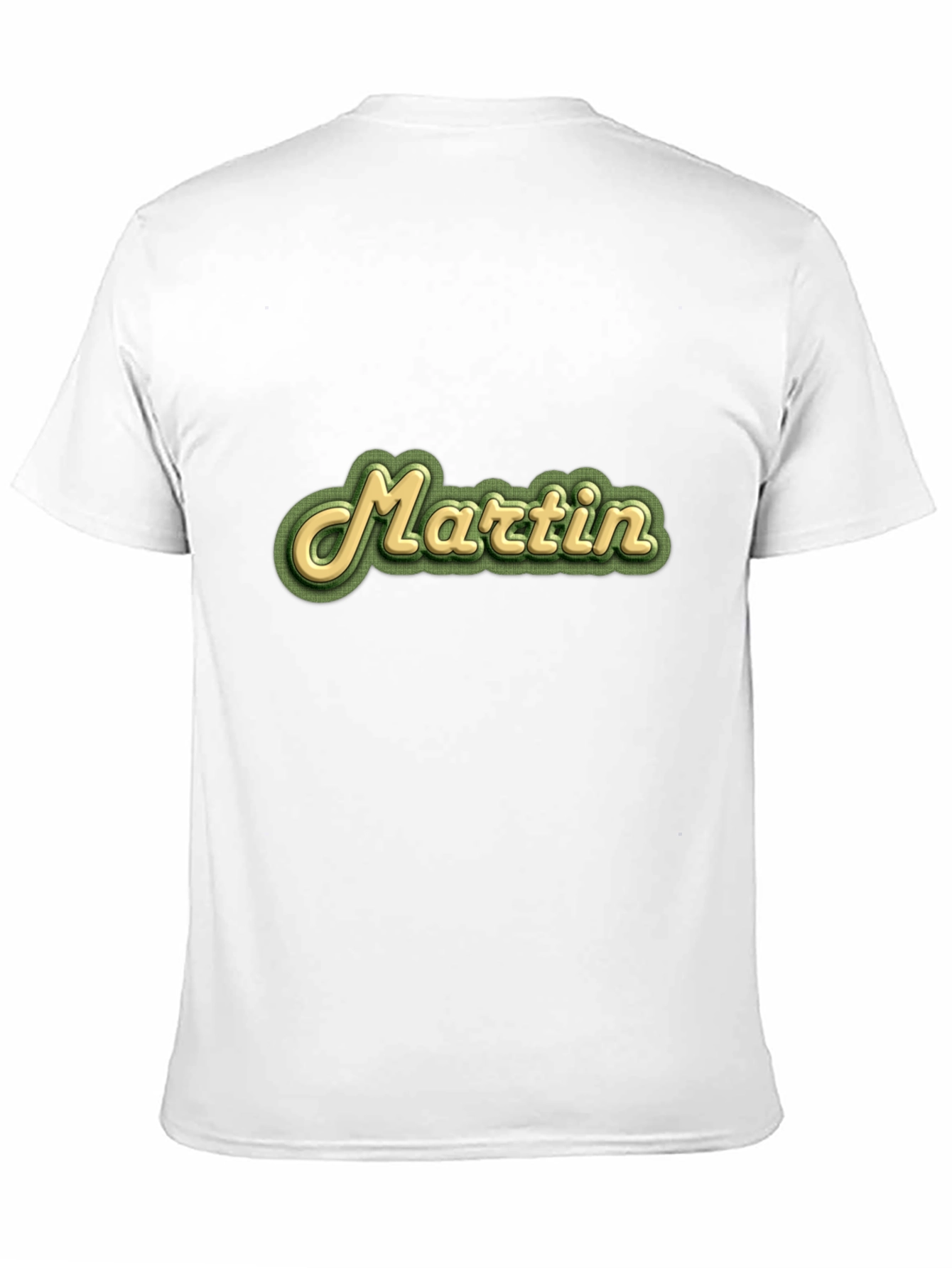 Martin Retro Style Black T-Shirt