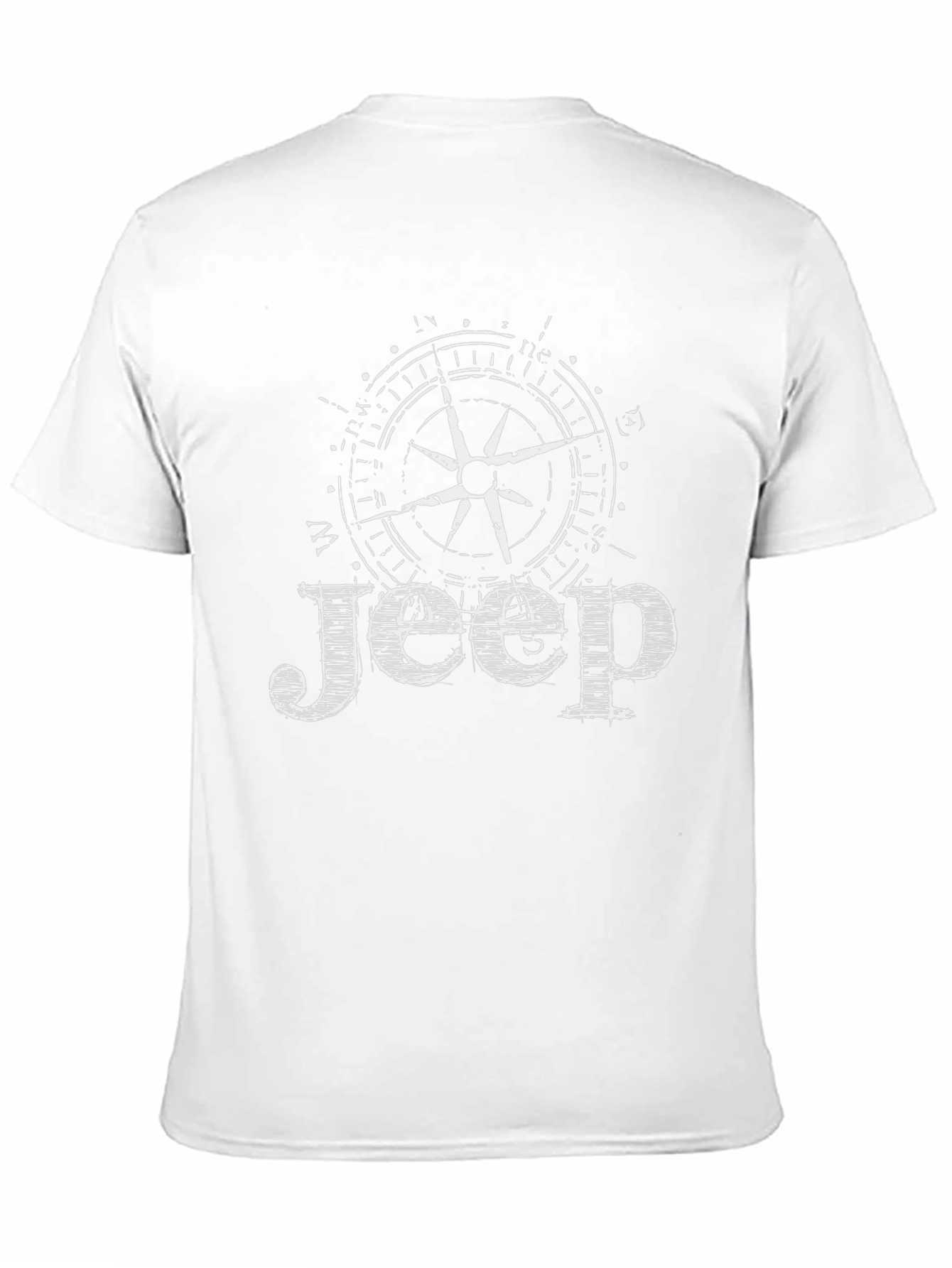 Jeep Compass Graphic Black T-Shirt