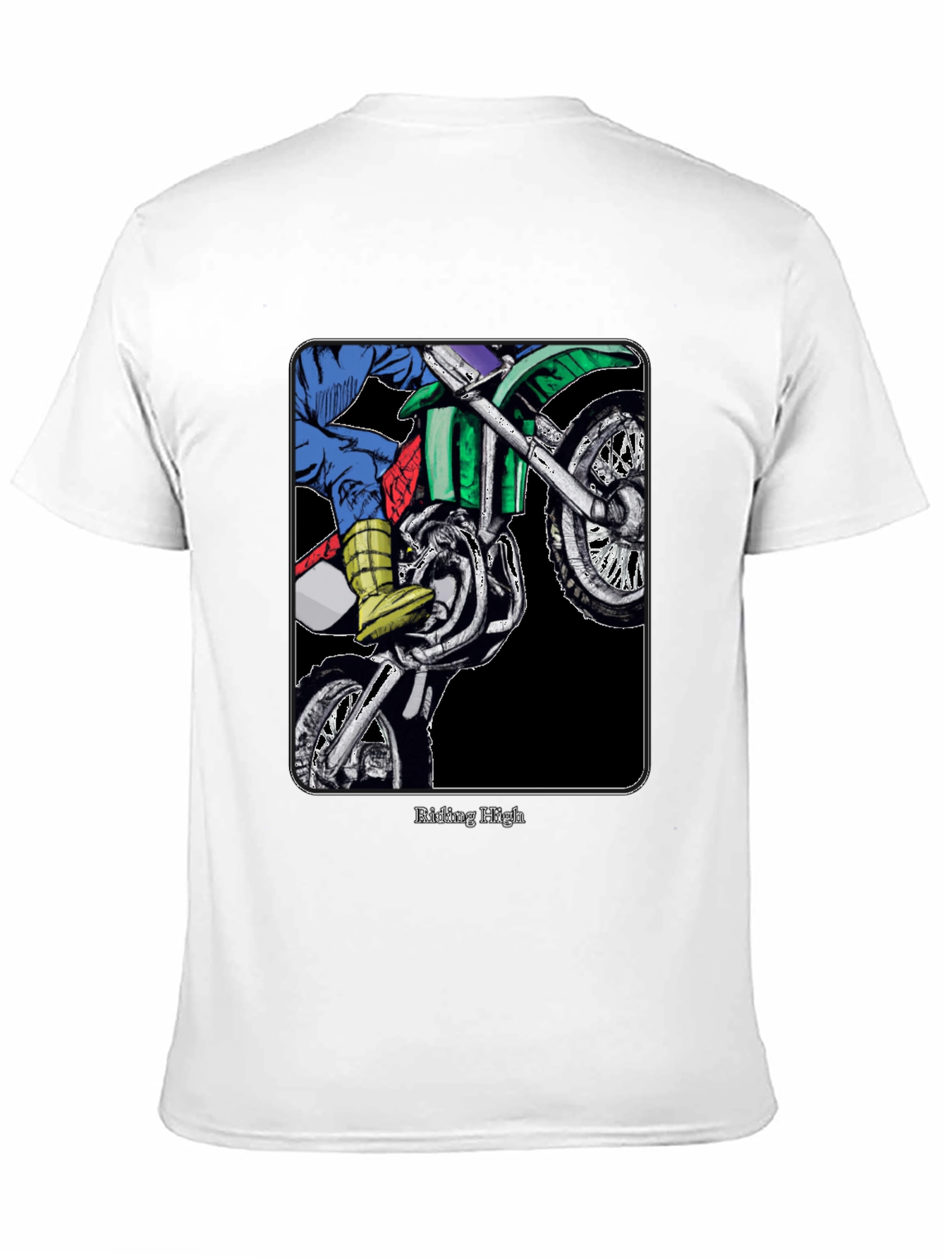 Riding High Motocross Graphic T-Shirt
