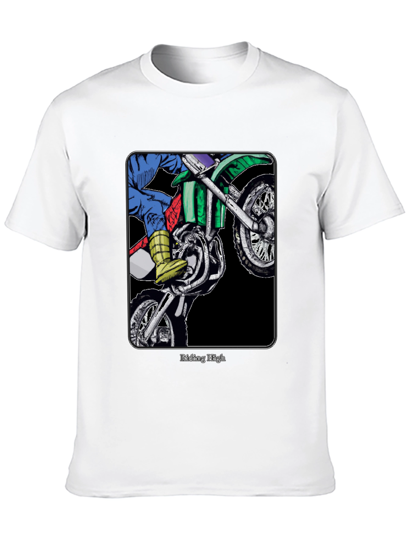 Riding High Motocross Graphic T-Shirt