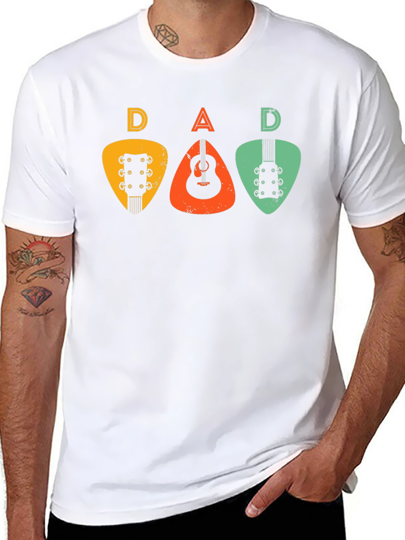 Guitar Pick Dad T-Shirt
