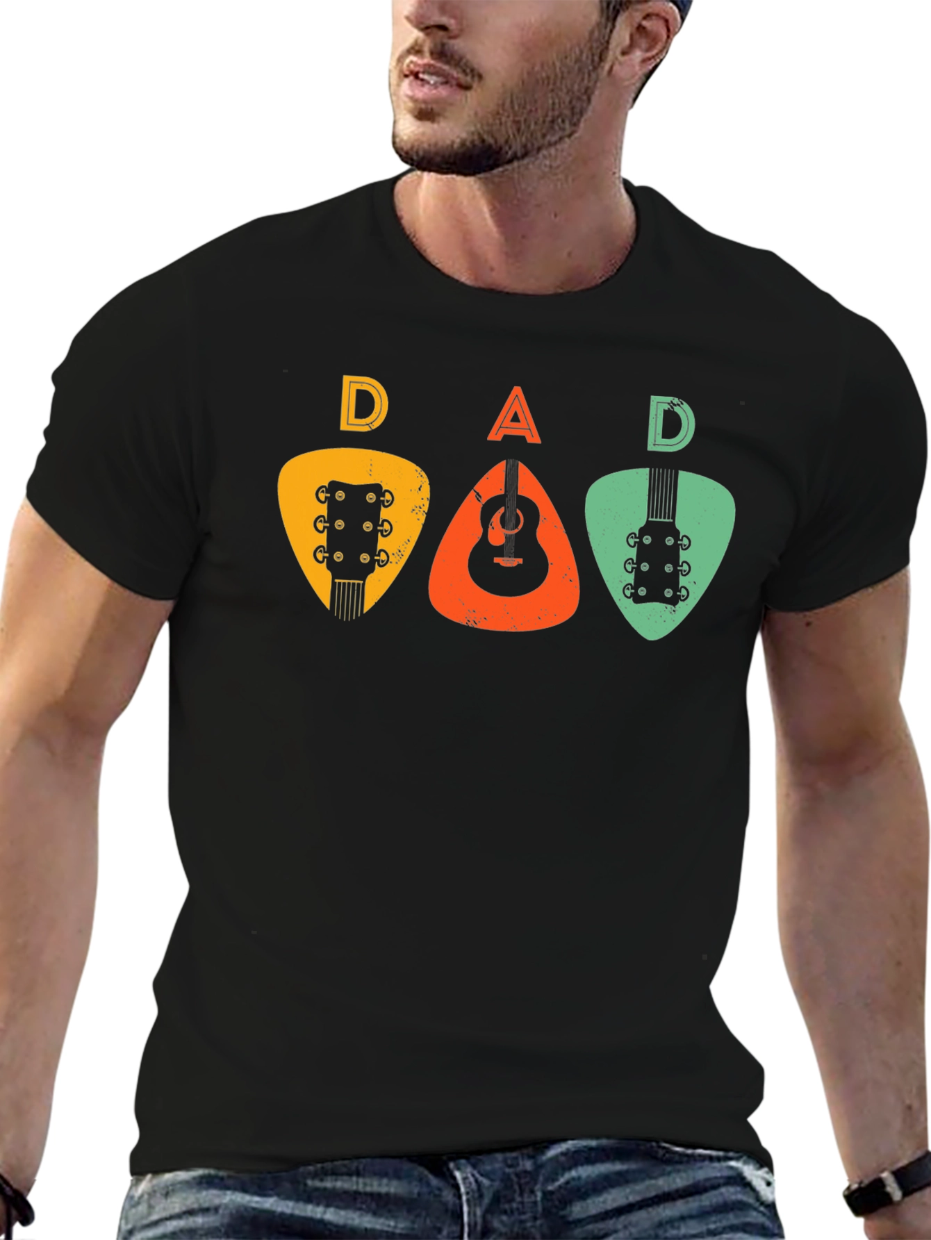 Guitar Pick Dad T-Shirt