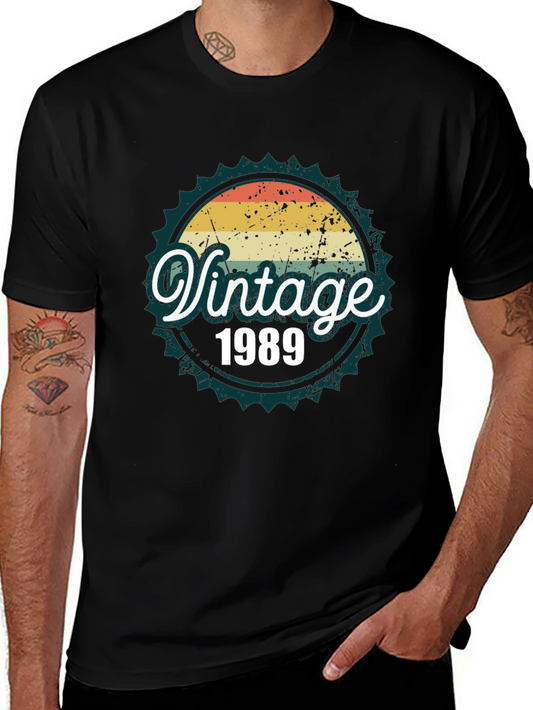 Vintage 1989 Graphic Tee - Retro Style