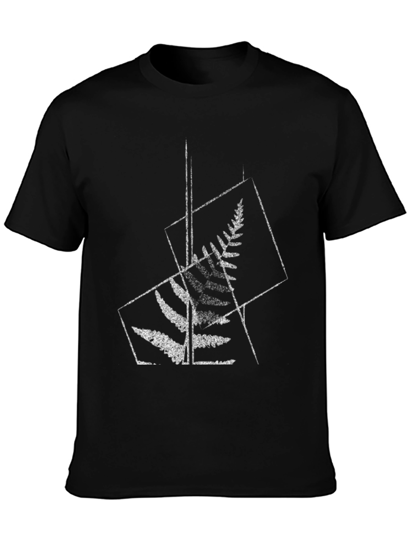 Fern Geometric Print T-Shirt