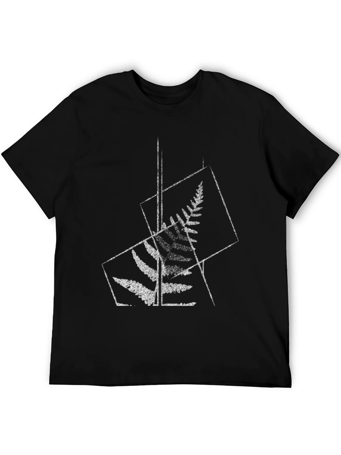 Fern Geometric Print T-Shirt