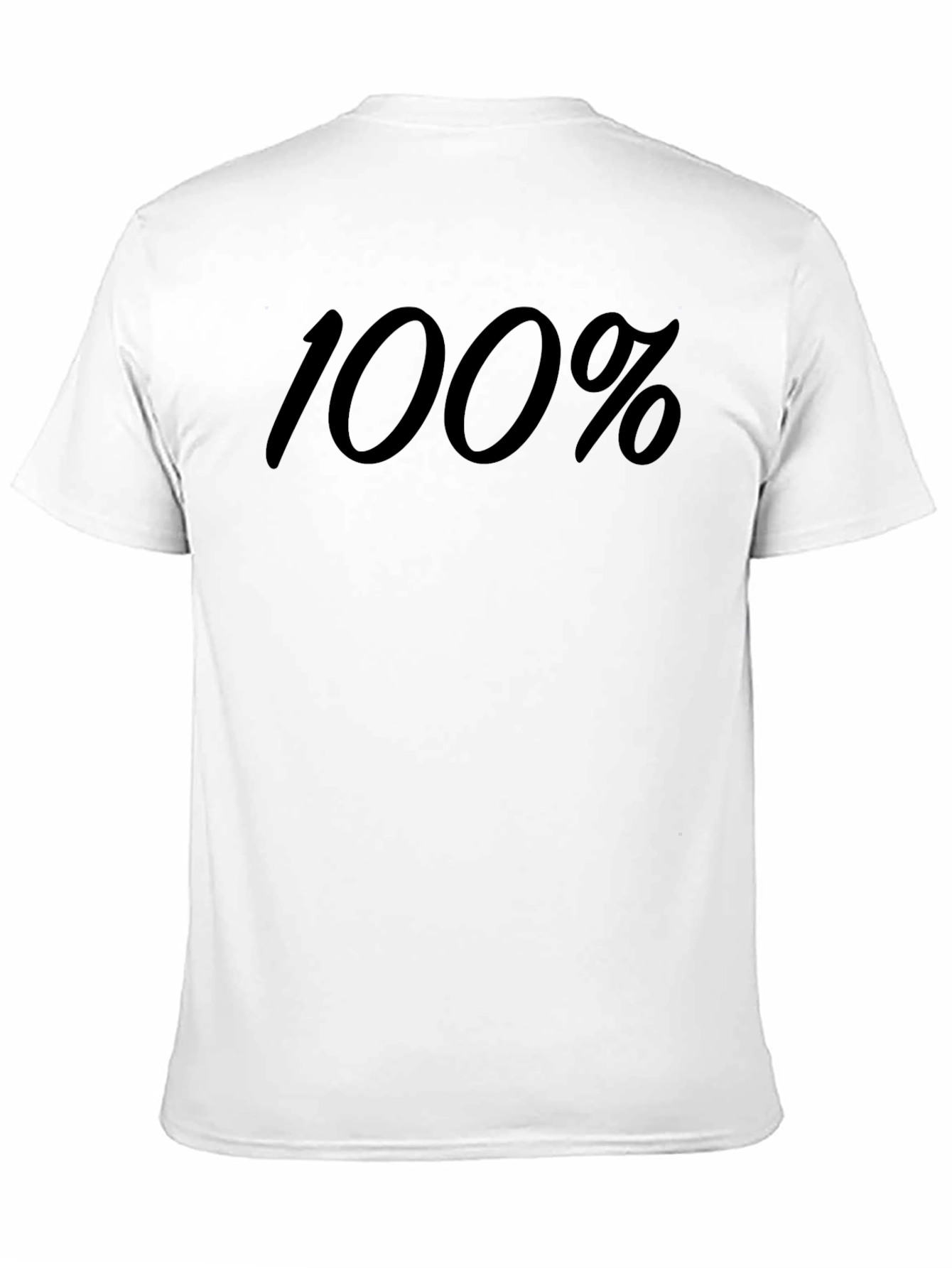 100% Graphic Tee - Classic Crew Neck