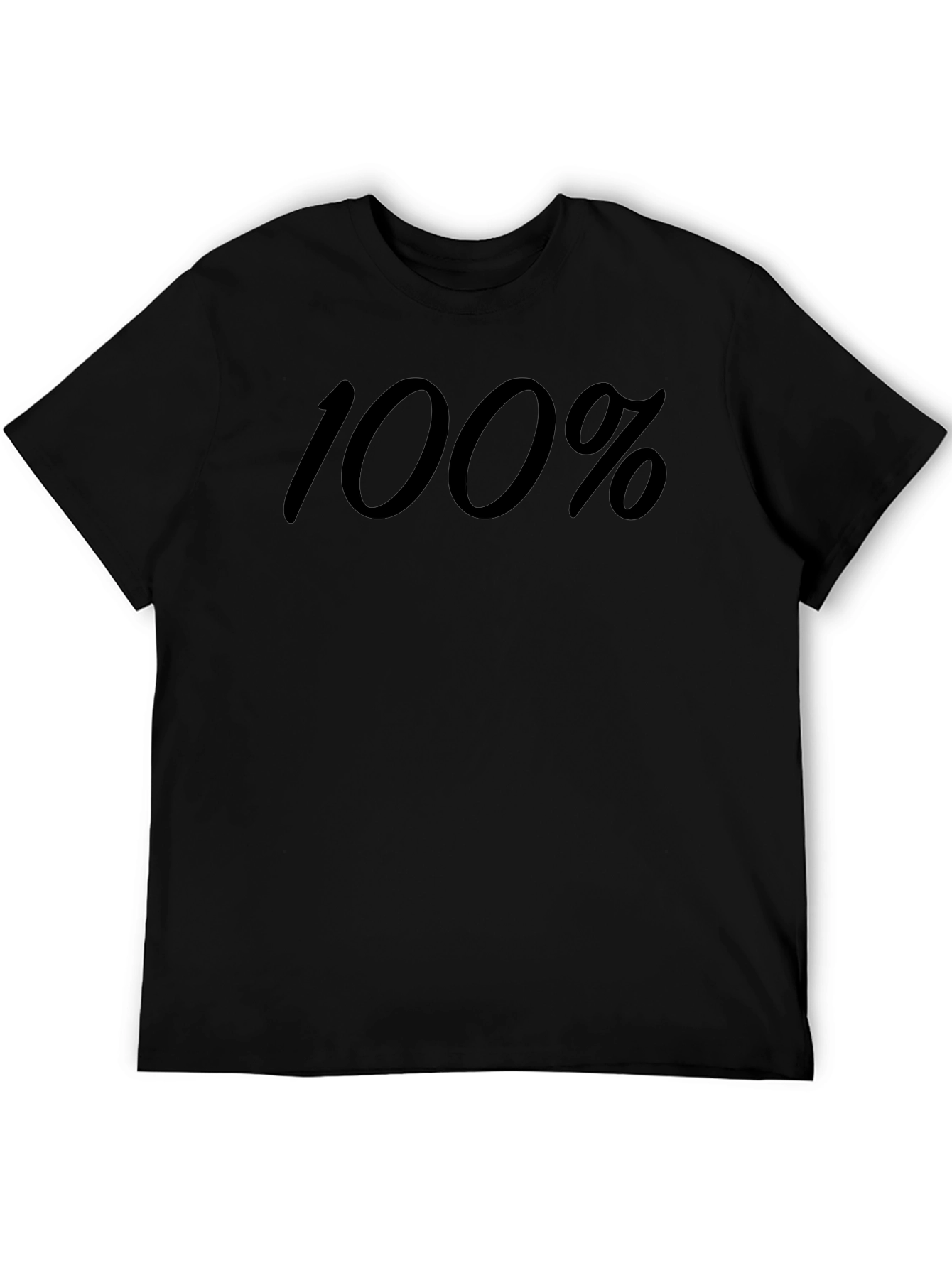 100% Graphic Tee - Classic Crew Neck