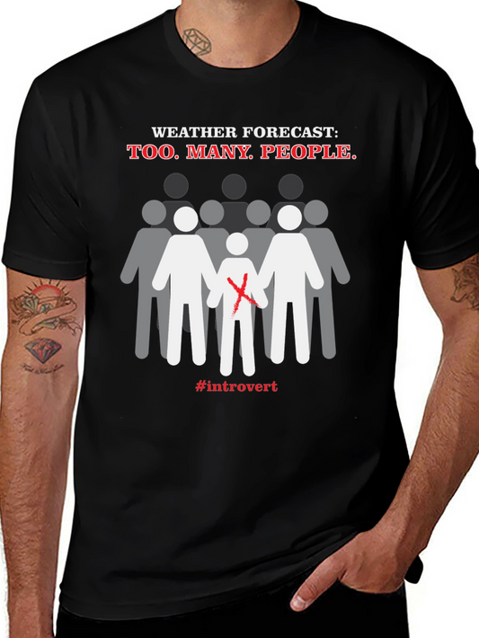 Introvert Weather Forecast Graphic Tee