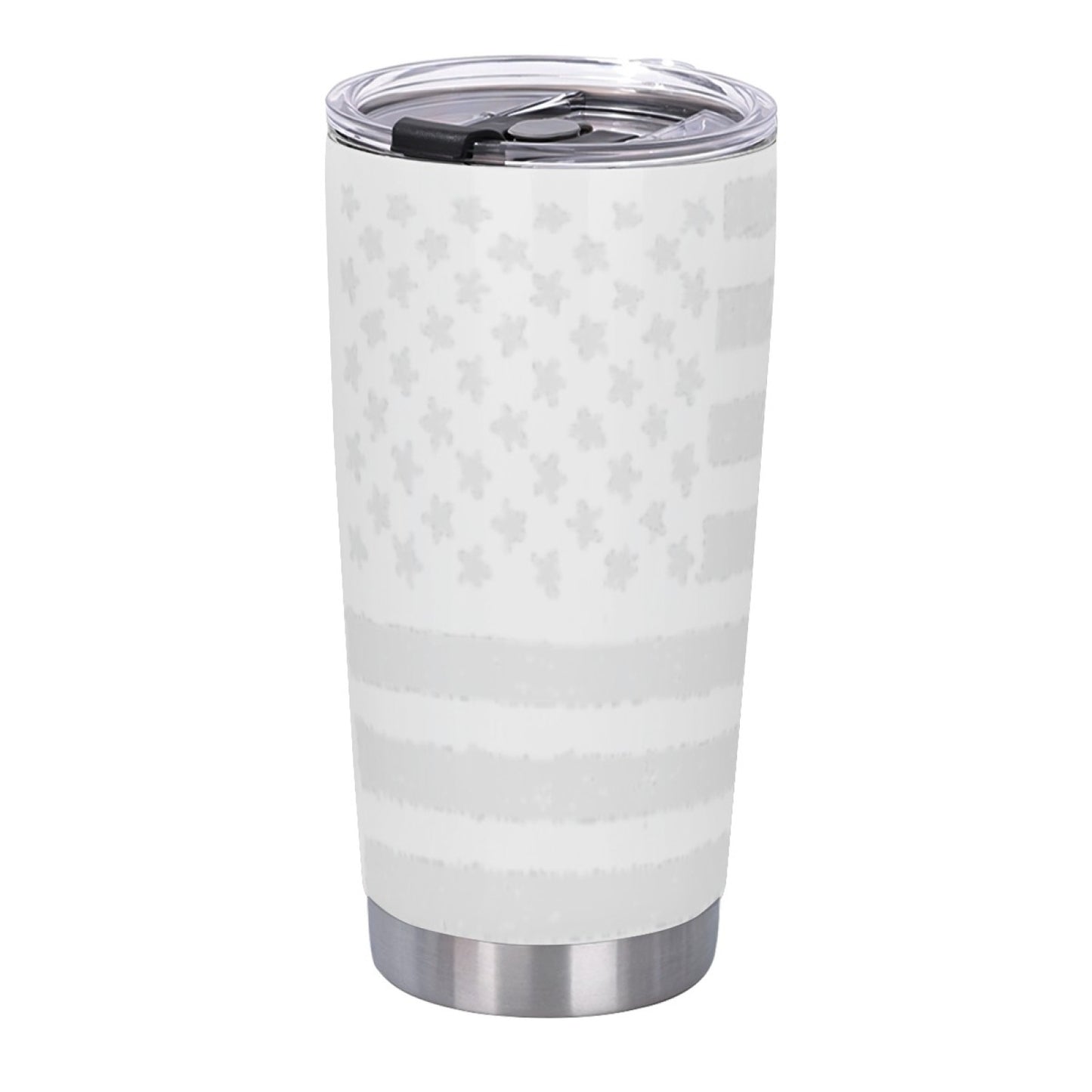 Leak-Proof Insulated Coffee Tumbler - Stainless Steel Graphic Drink Cup