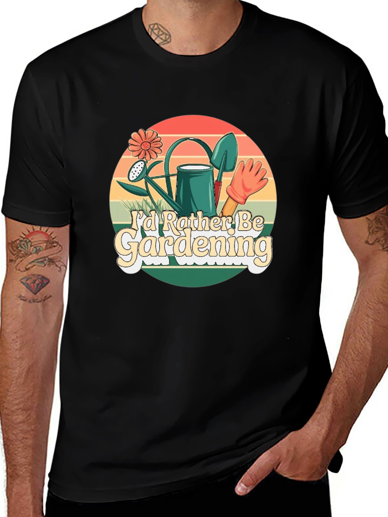 Id Rather Be Gardening T-Shirt