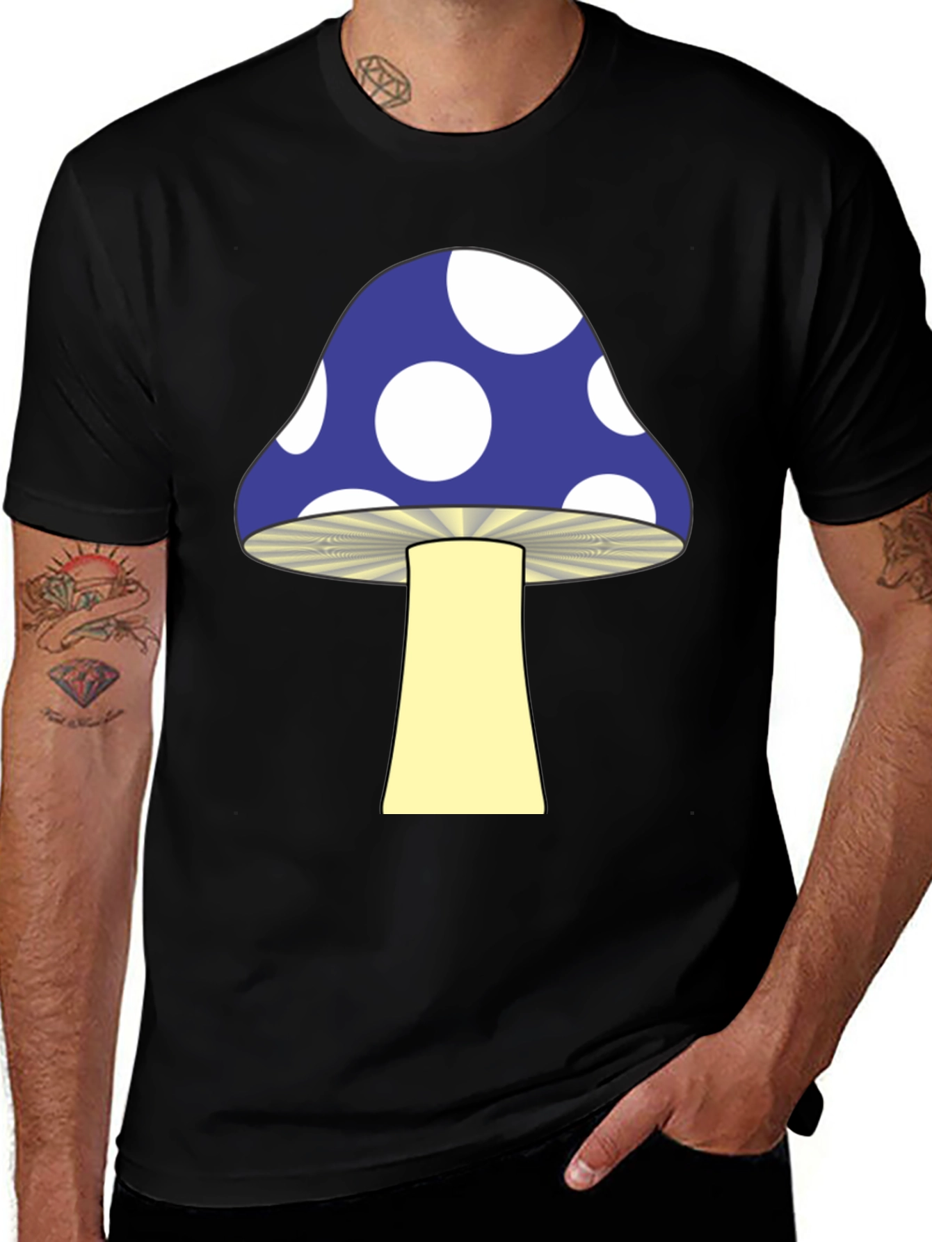Mushroom Graphic T-Shirt - Funky & Unique Design