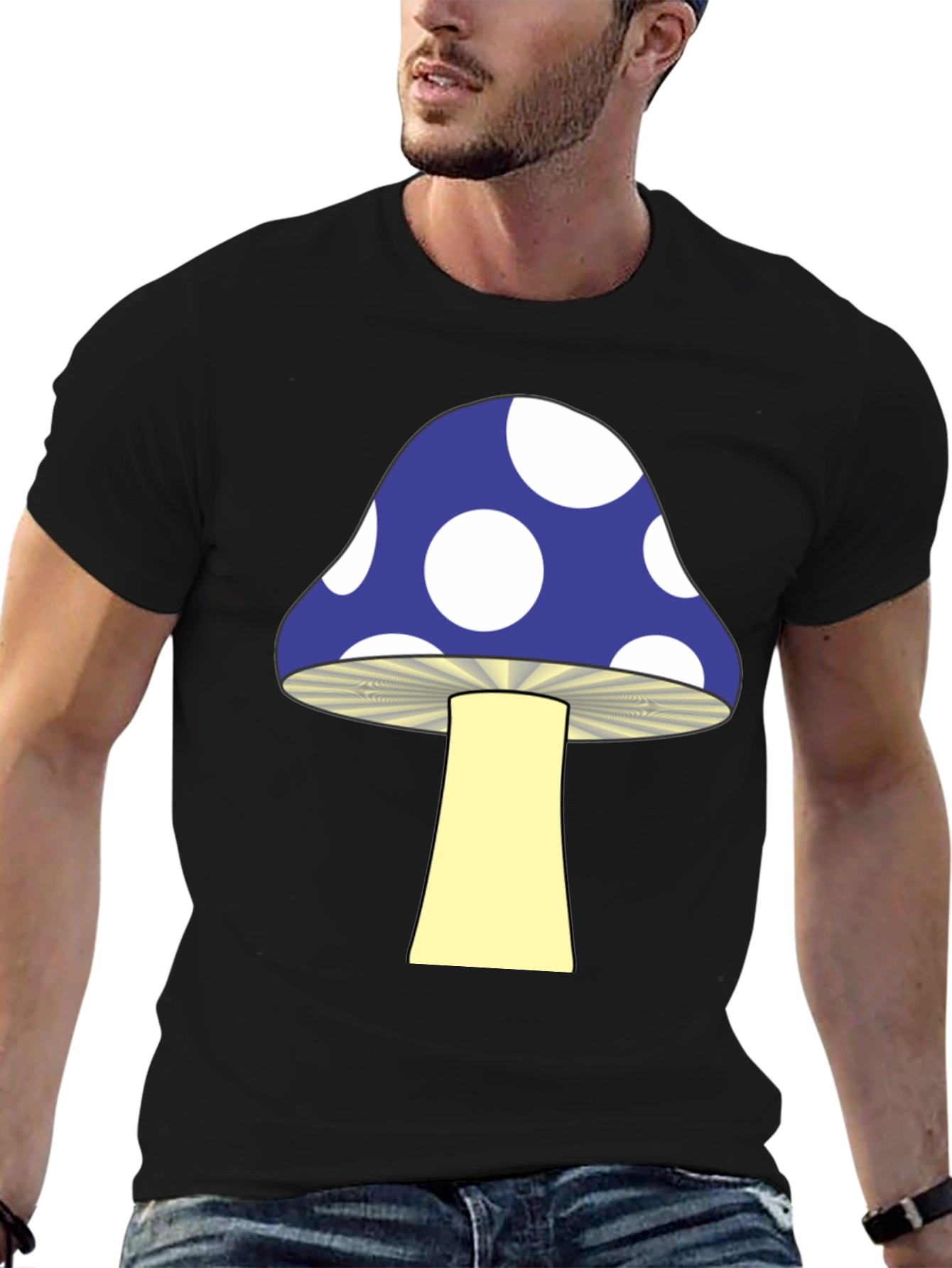 Mushroom Graphic T-Shirt - Funky & Unique Design