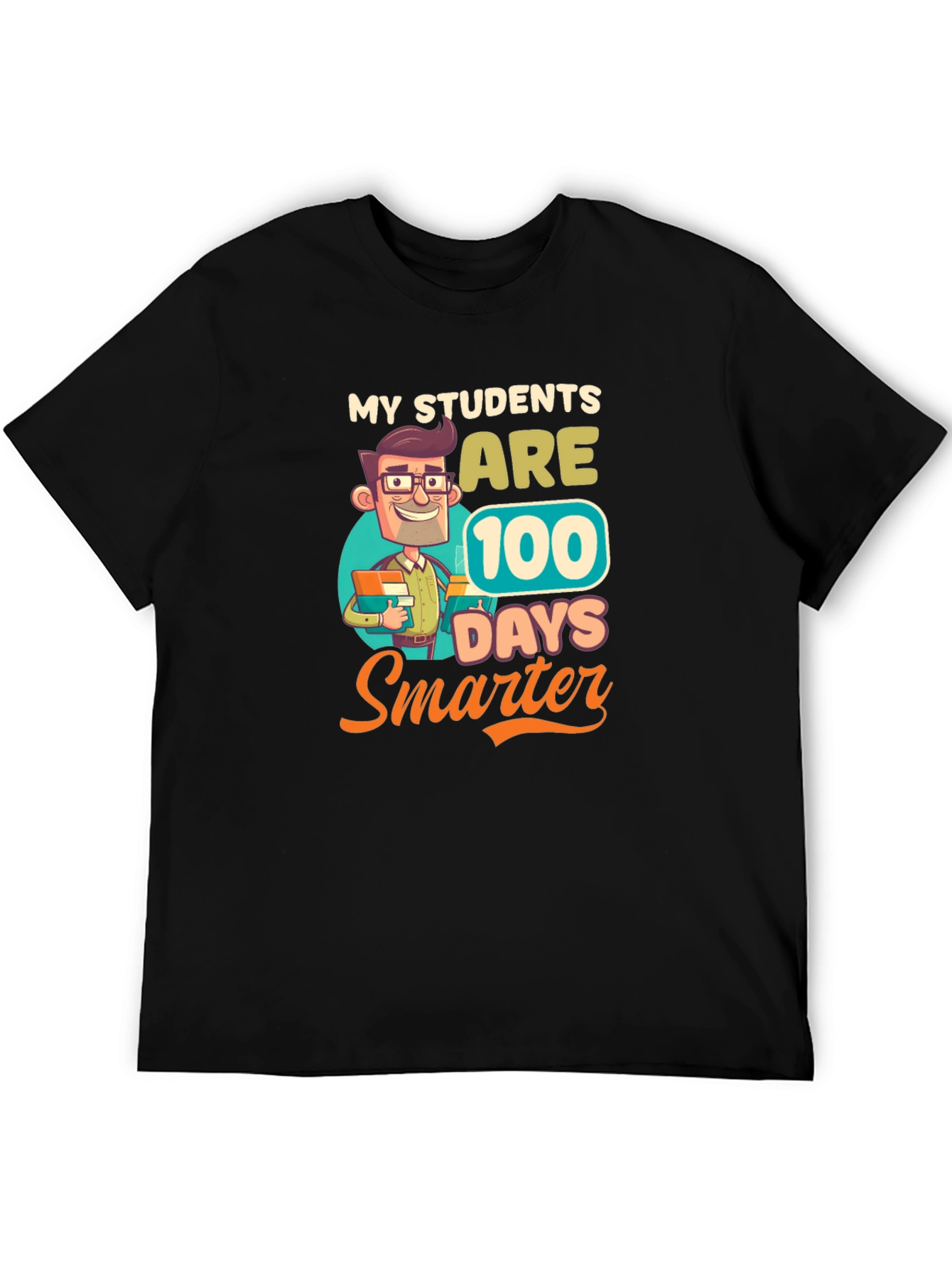 100 Days Smarter T-Shirt - Teacher Appreciation Tee