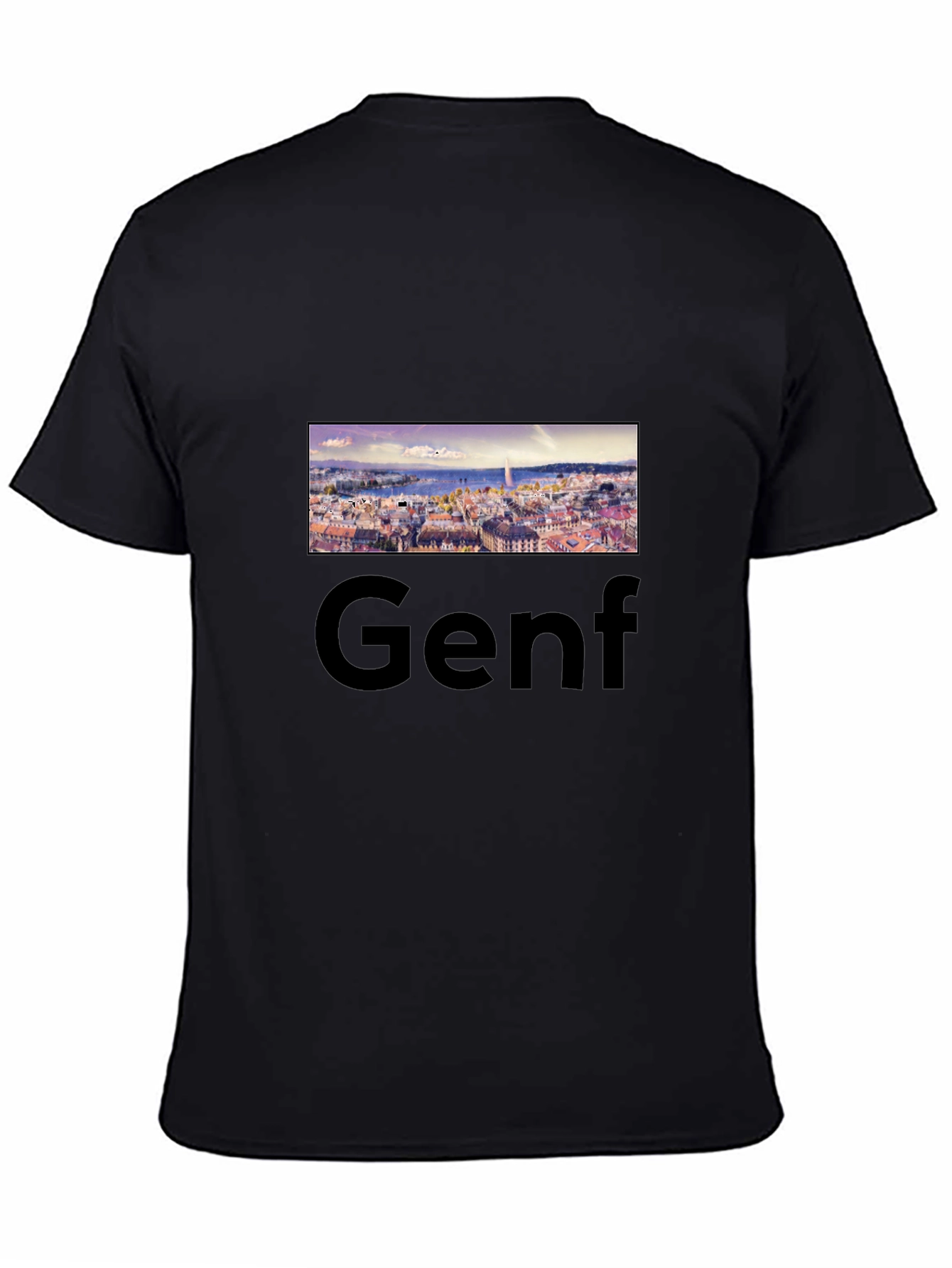Geneva T-Shirt: Cityscape Tee for Travel Lovers