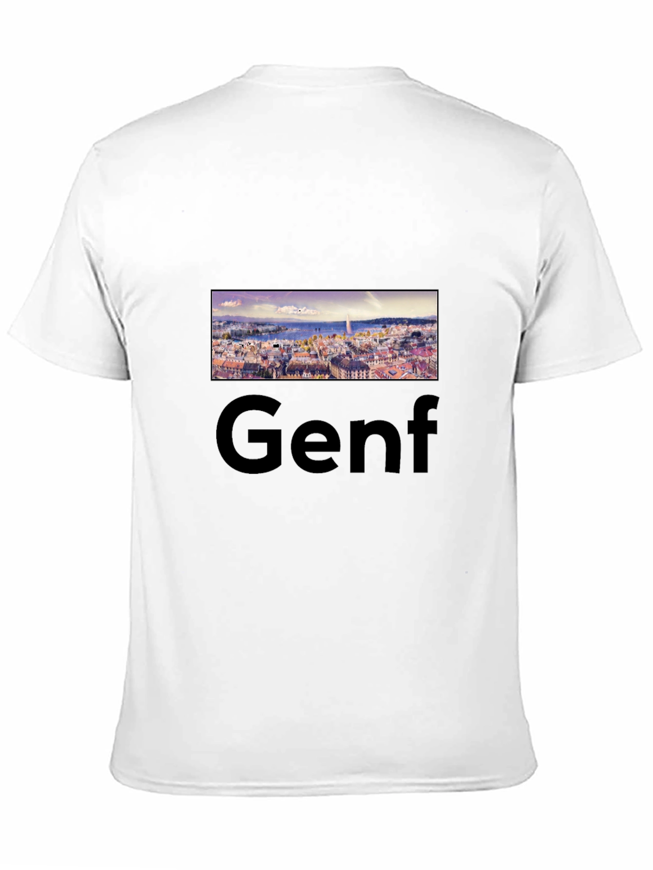Geneva T-Shirt: Cityscape Tee for Travel Lovers