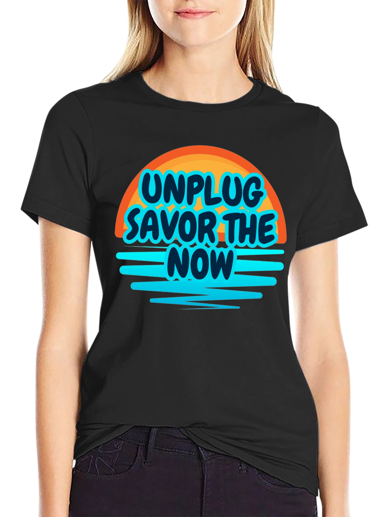 Unplug Savor the Now T-Shirt