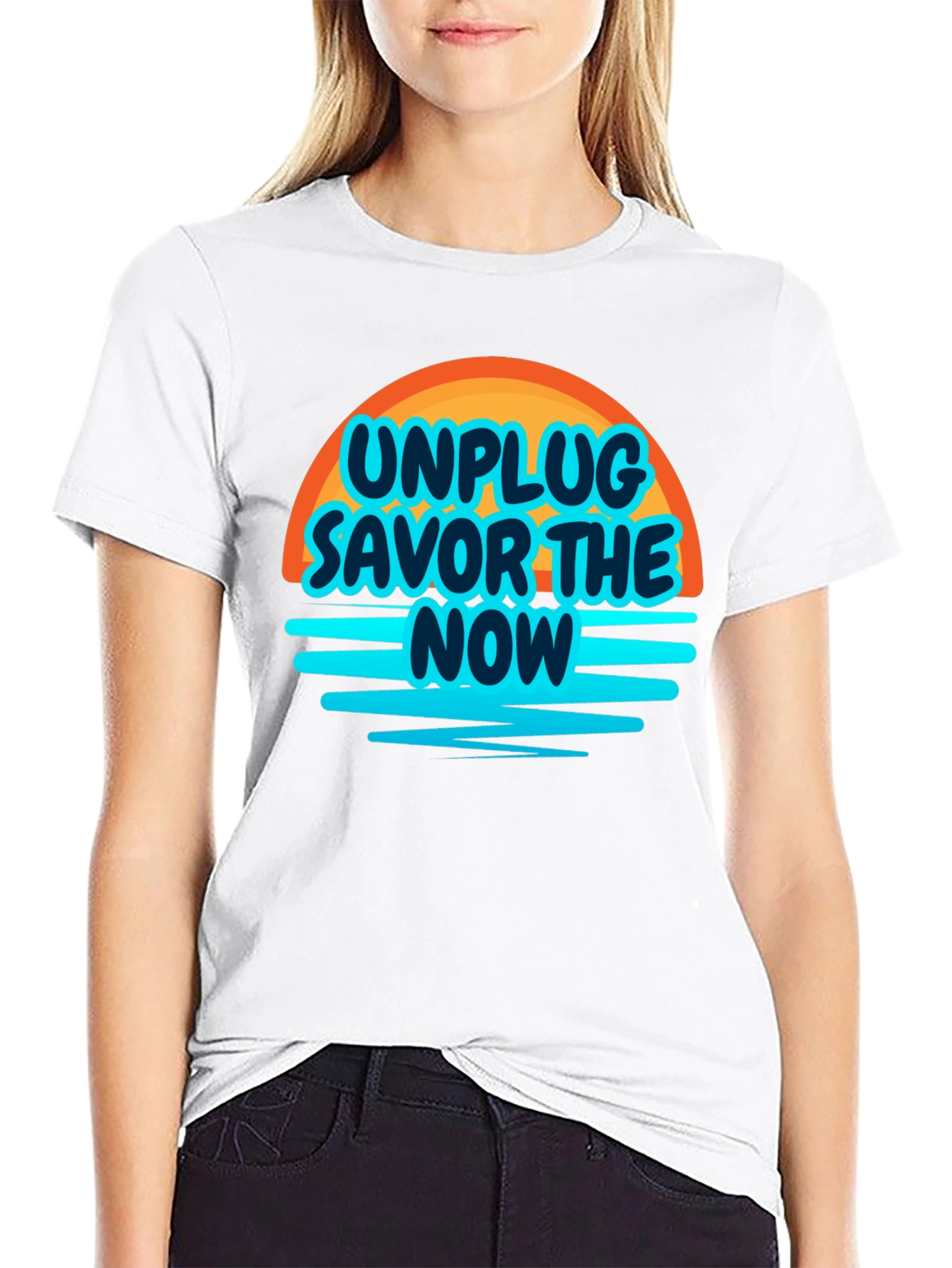 Unplug Savor the Now T-Shirt