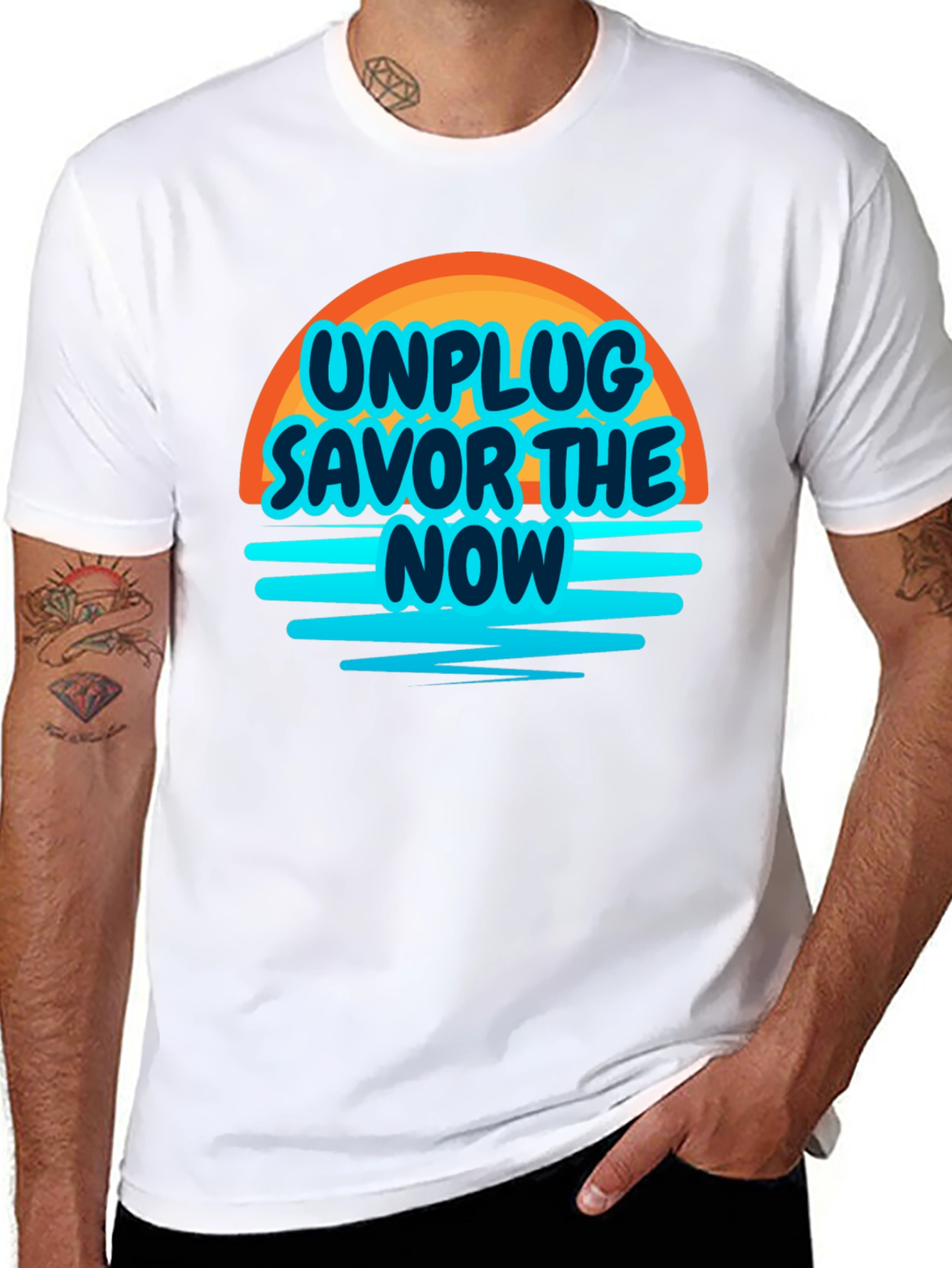 Unplug Savor the Now T-Shirt