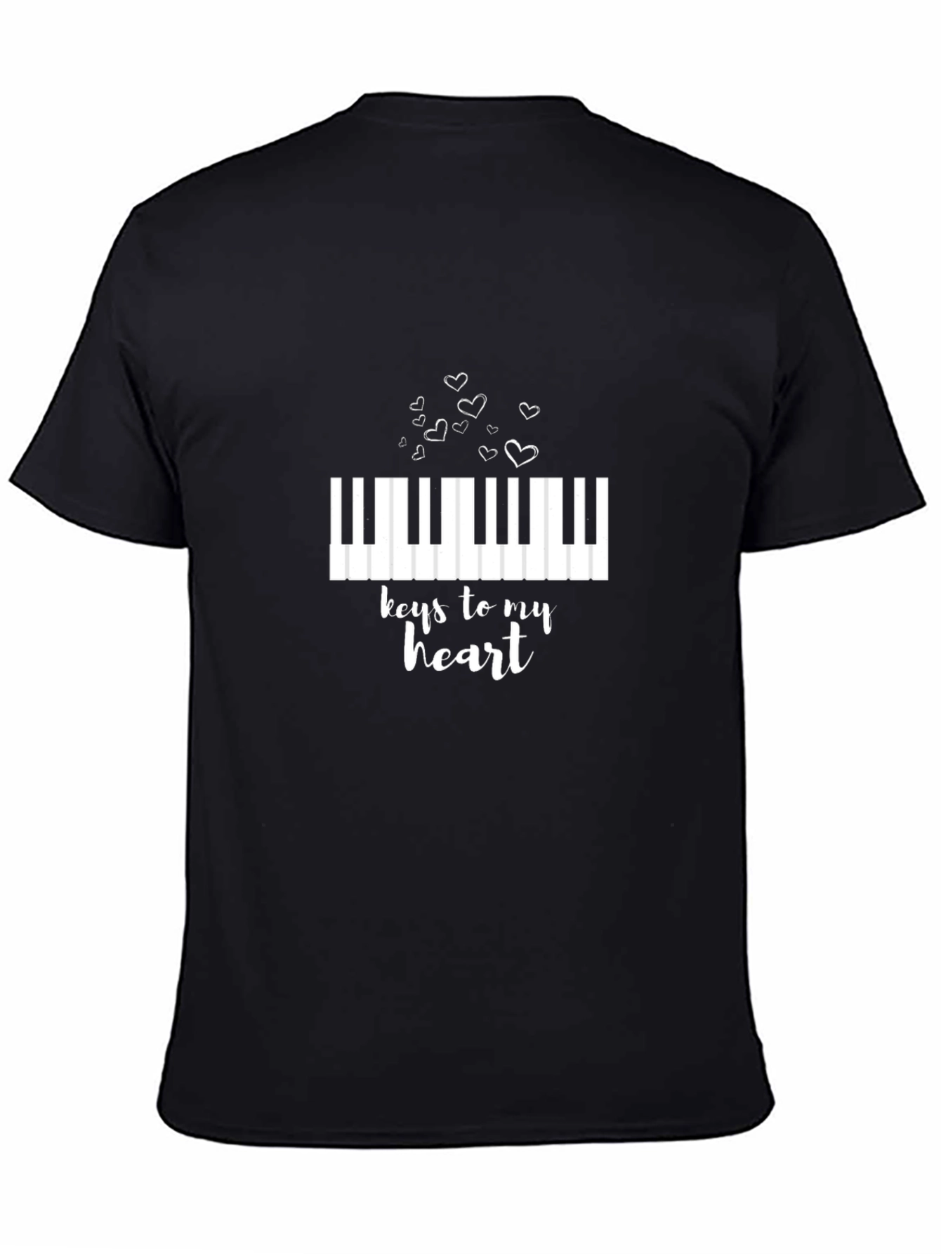 Keys To My Heart Piano T-Shirt