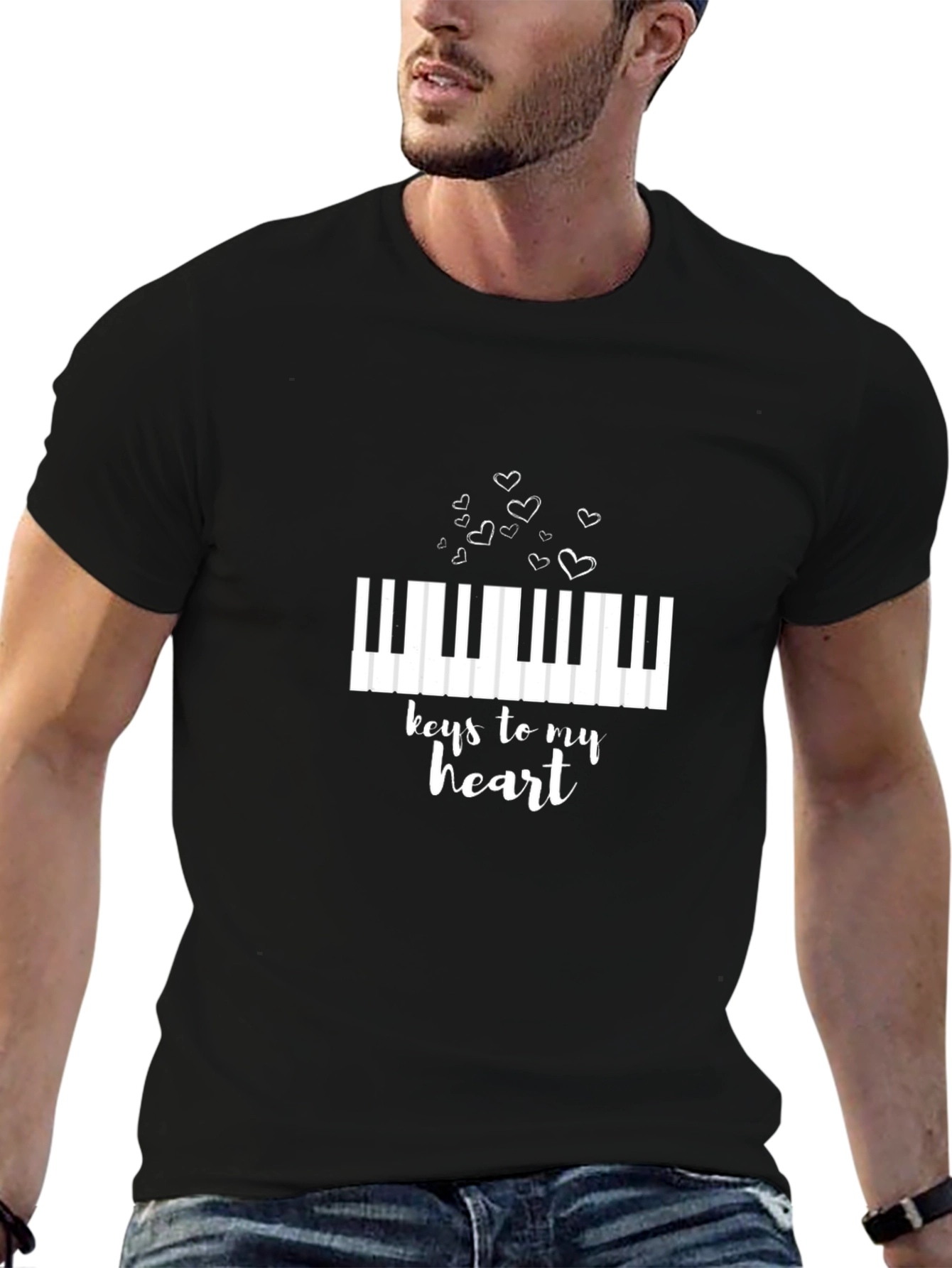 Keys To My Heart Piano T-Shirt