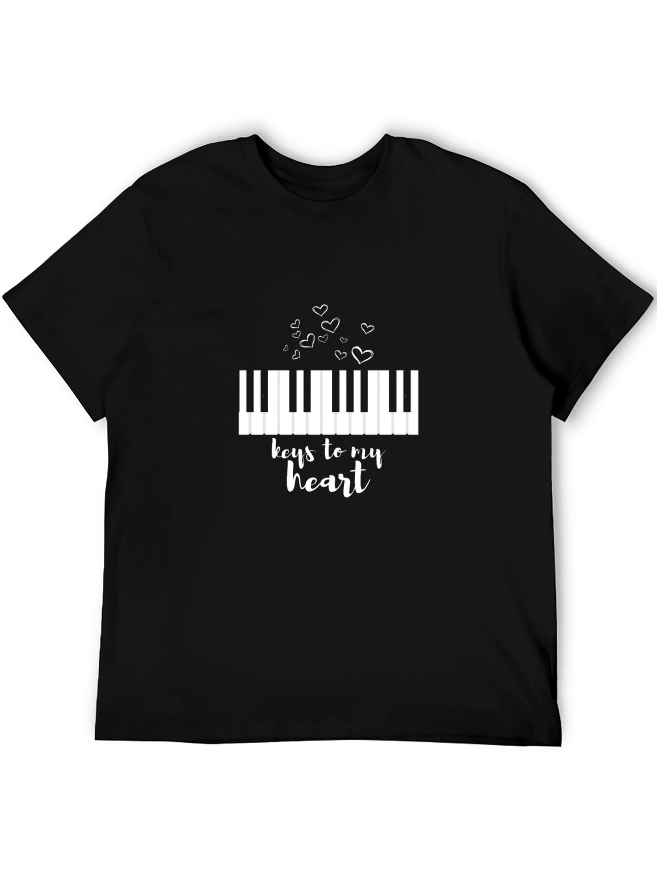 Keys To My Heart Piano T-Shirt