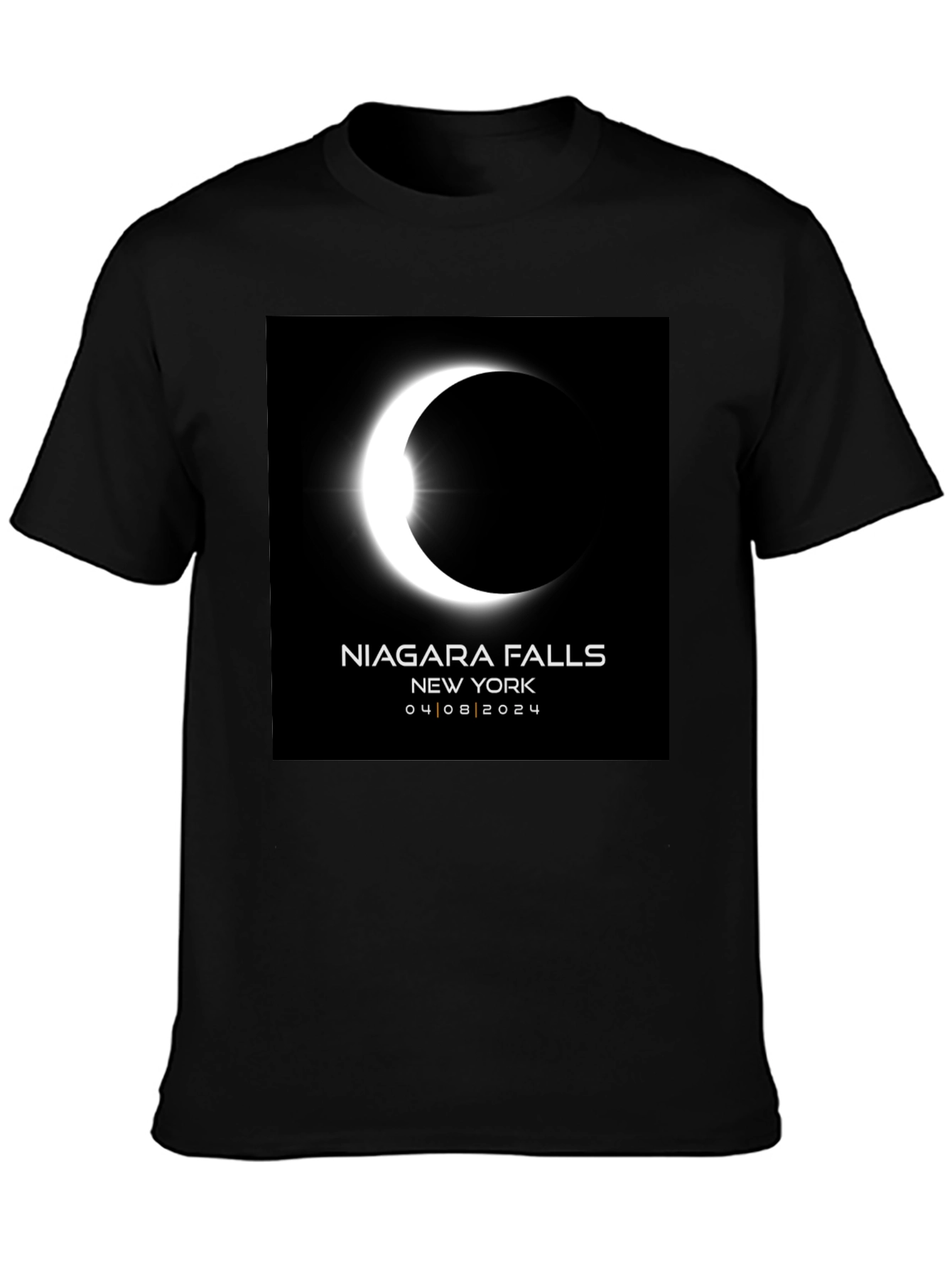Niagara Falls Eclipse Graphic Tee - April 8 2024