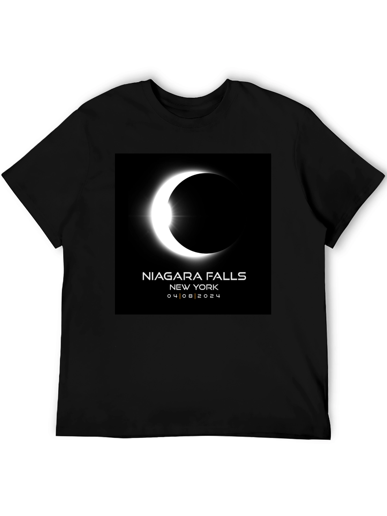 Niagara Falls Eclipse Graphic Tee - April 8 2024
