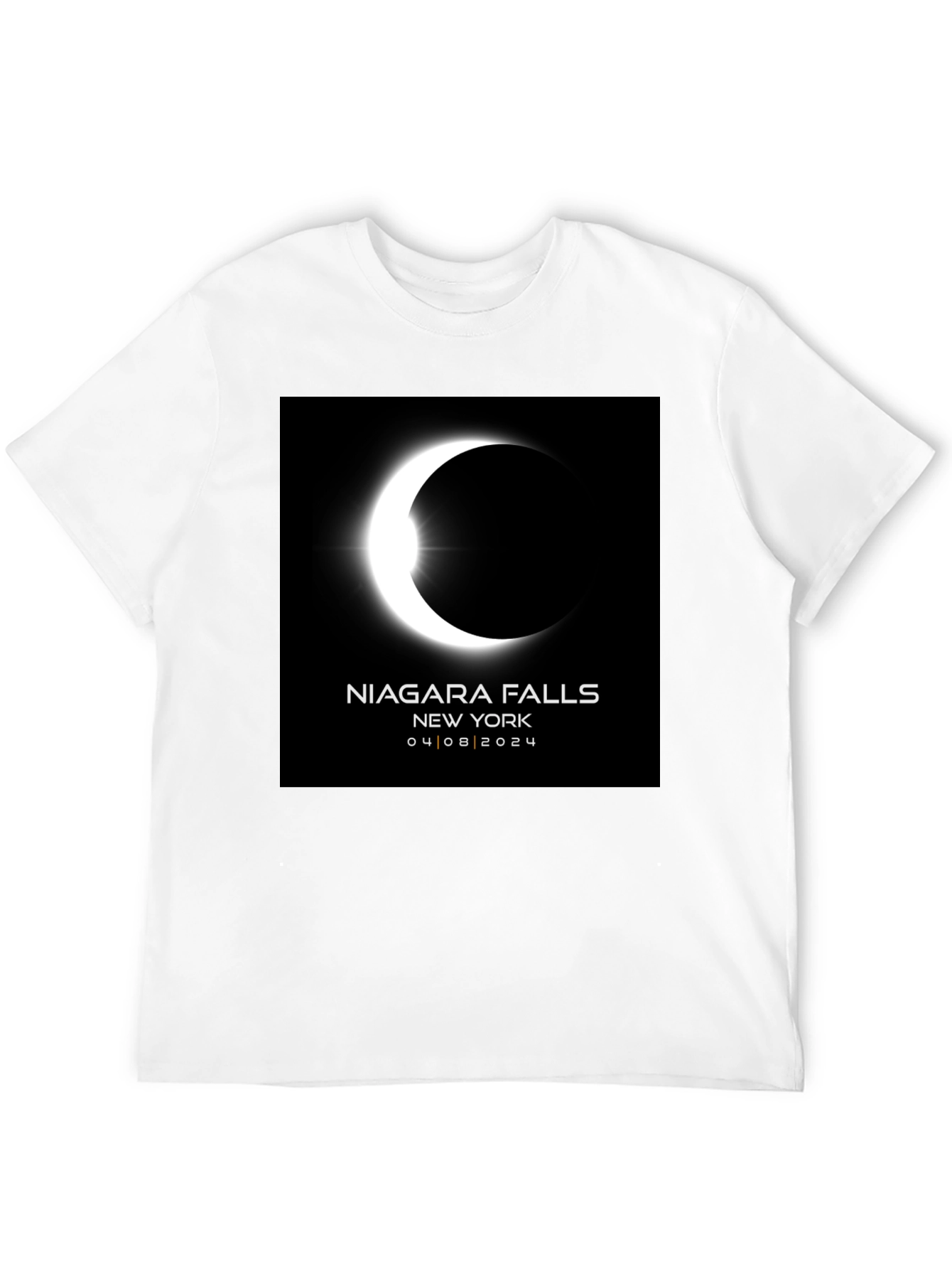 Niagara Falls Eclipse Graphic Tee - April 8 2024