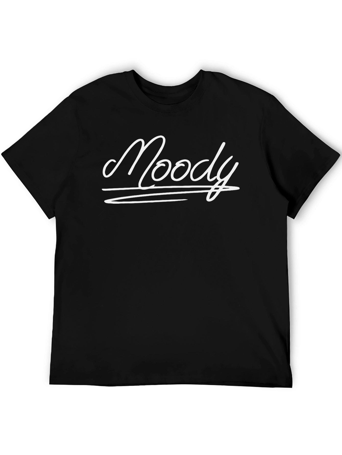 Moody Graphic Tee - Stylish Cotton T-Shirt