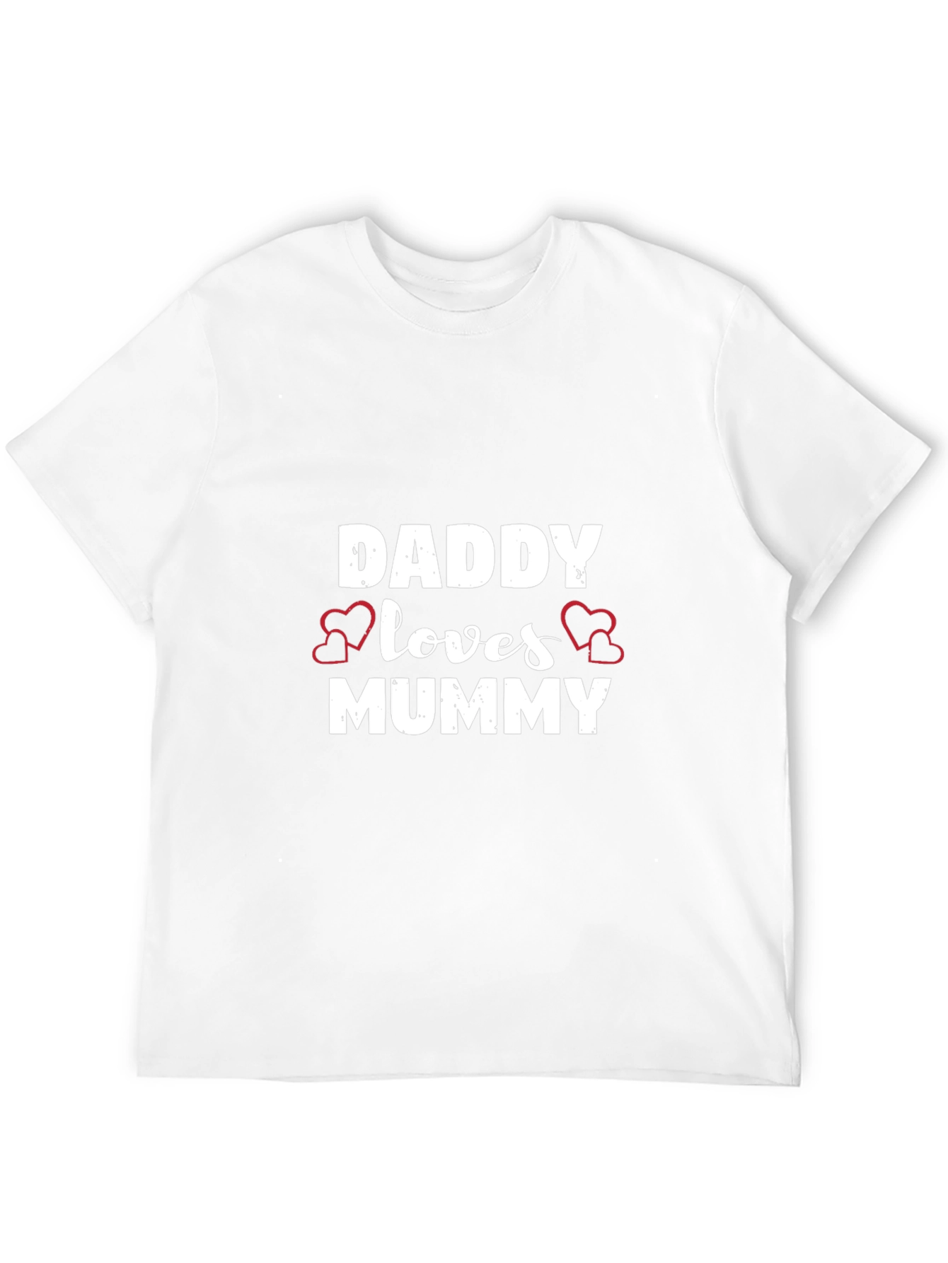 Daddy Loves Mummy Black T-Shirt