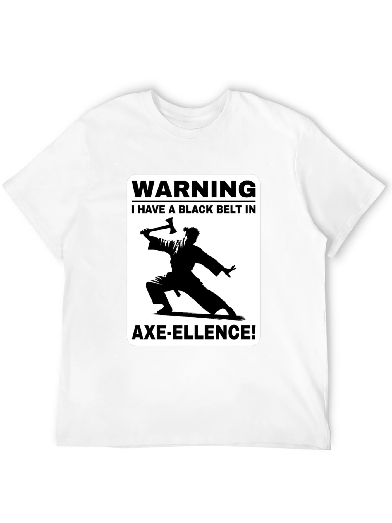 Axe-Ellence Black Belt Graphic Tee