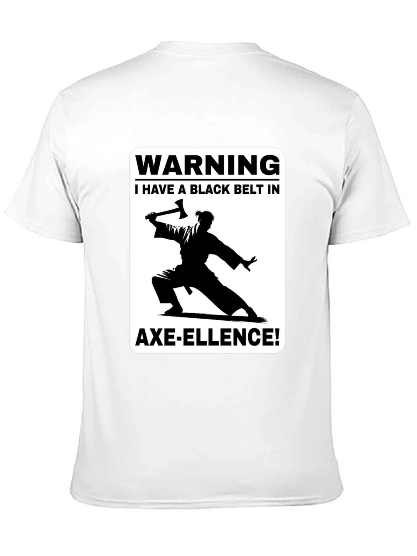 Axe-Ellence Black Belt Graphic Tee