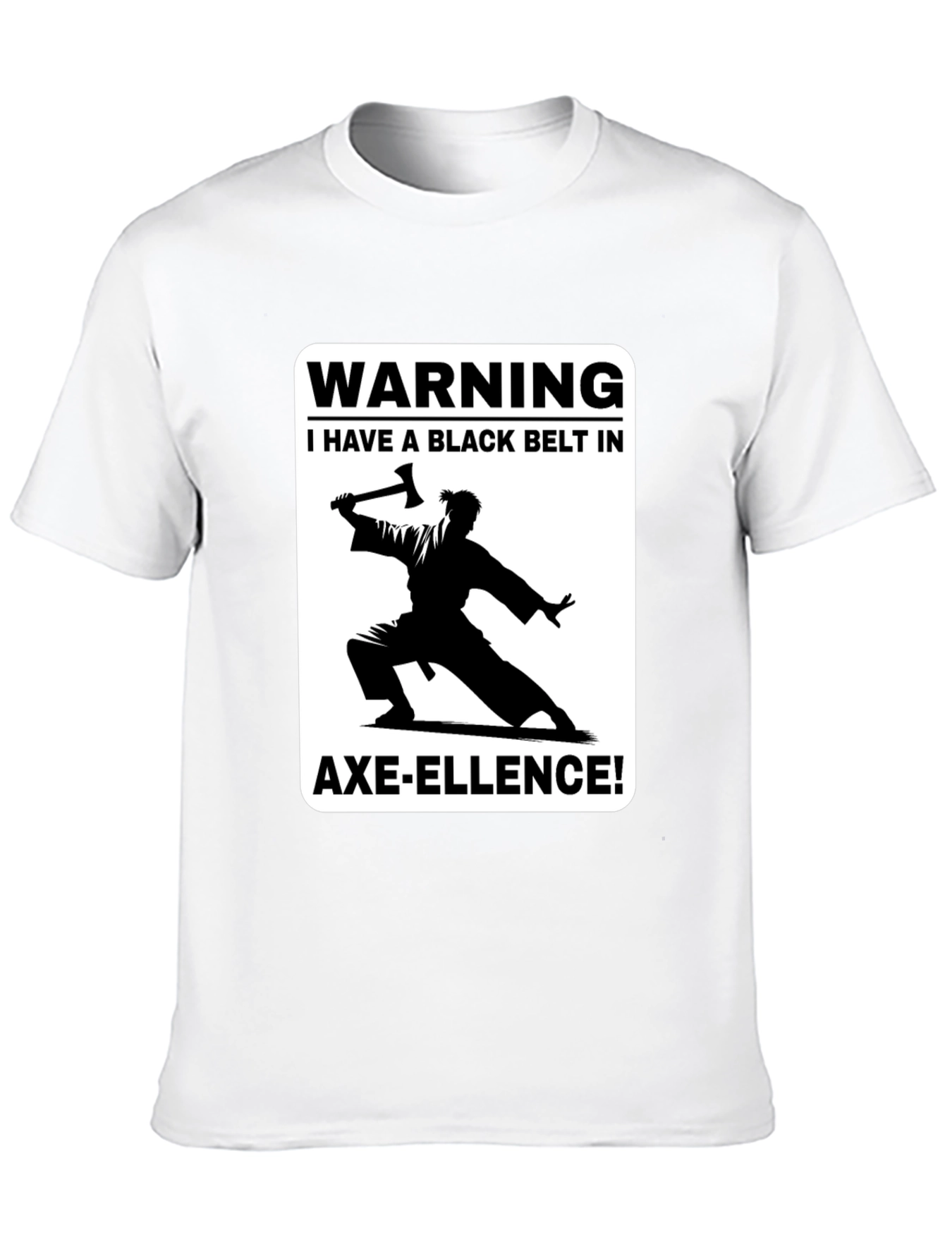 Axe-Ellence Black Belt Graphic Tee