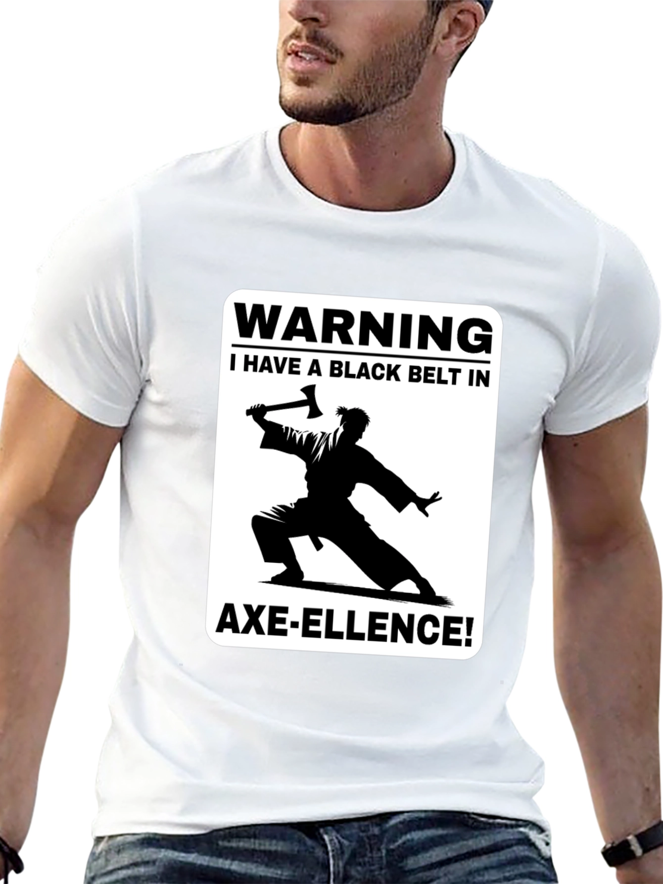Axe-Ellence Black Belt Graphic Tee