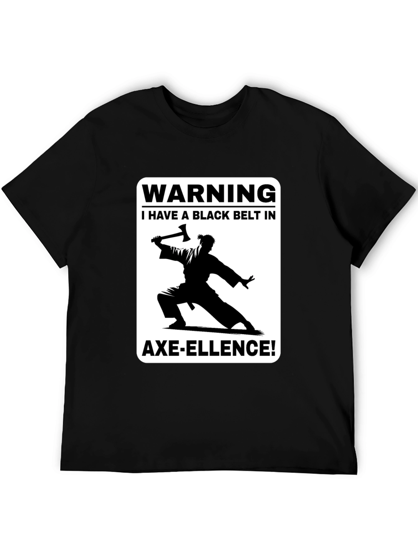 Axe-Ellence Black Belt Graphic Tee