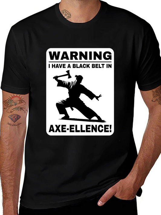 Axe-Ellence Black Belt Graphic Tee