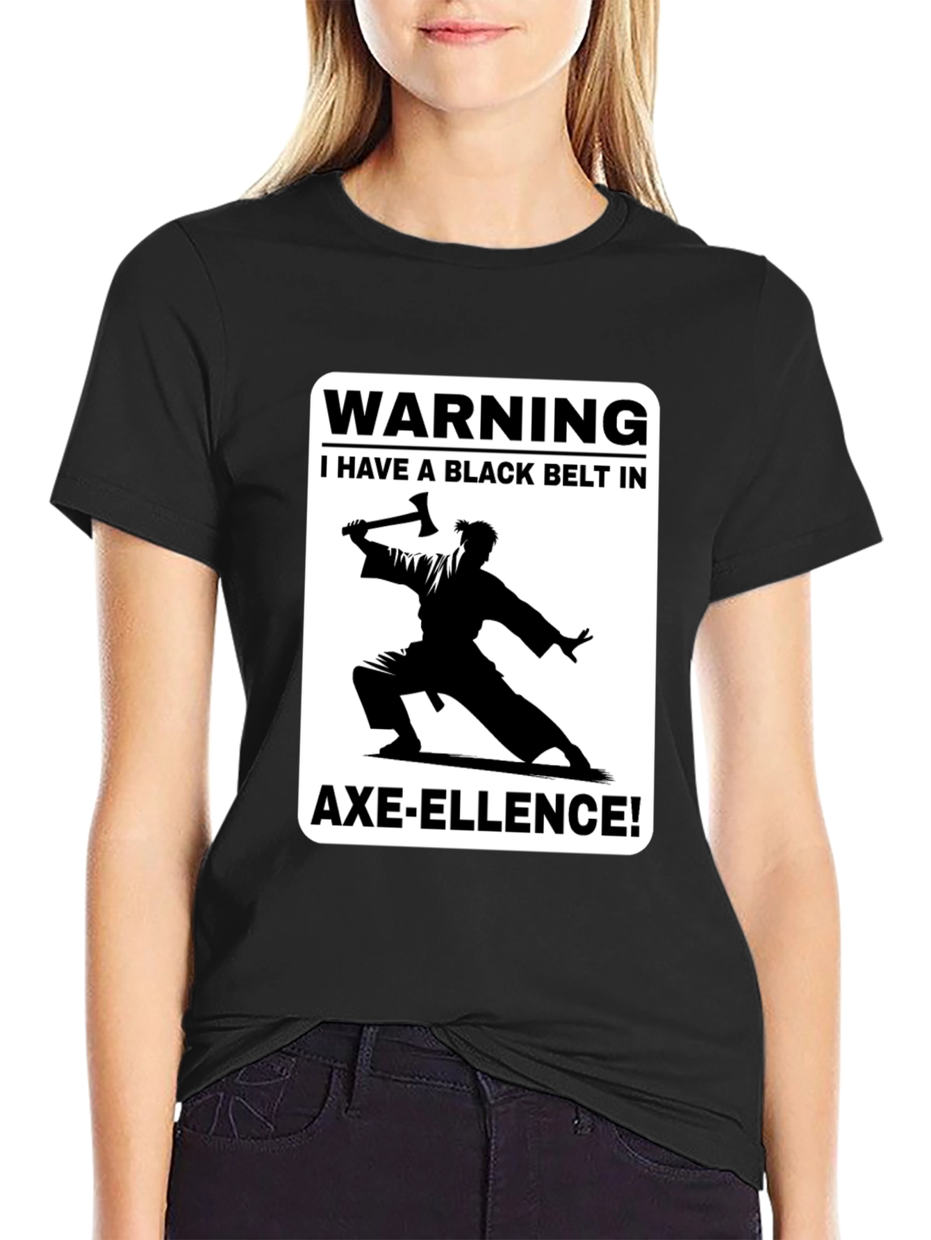 Axe-Ellence Black Belt Graphic Tee