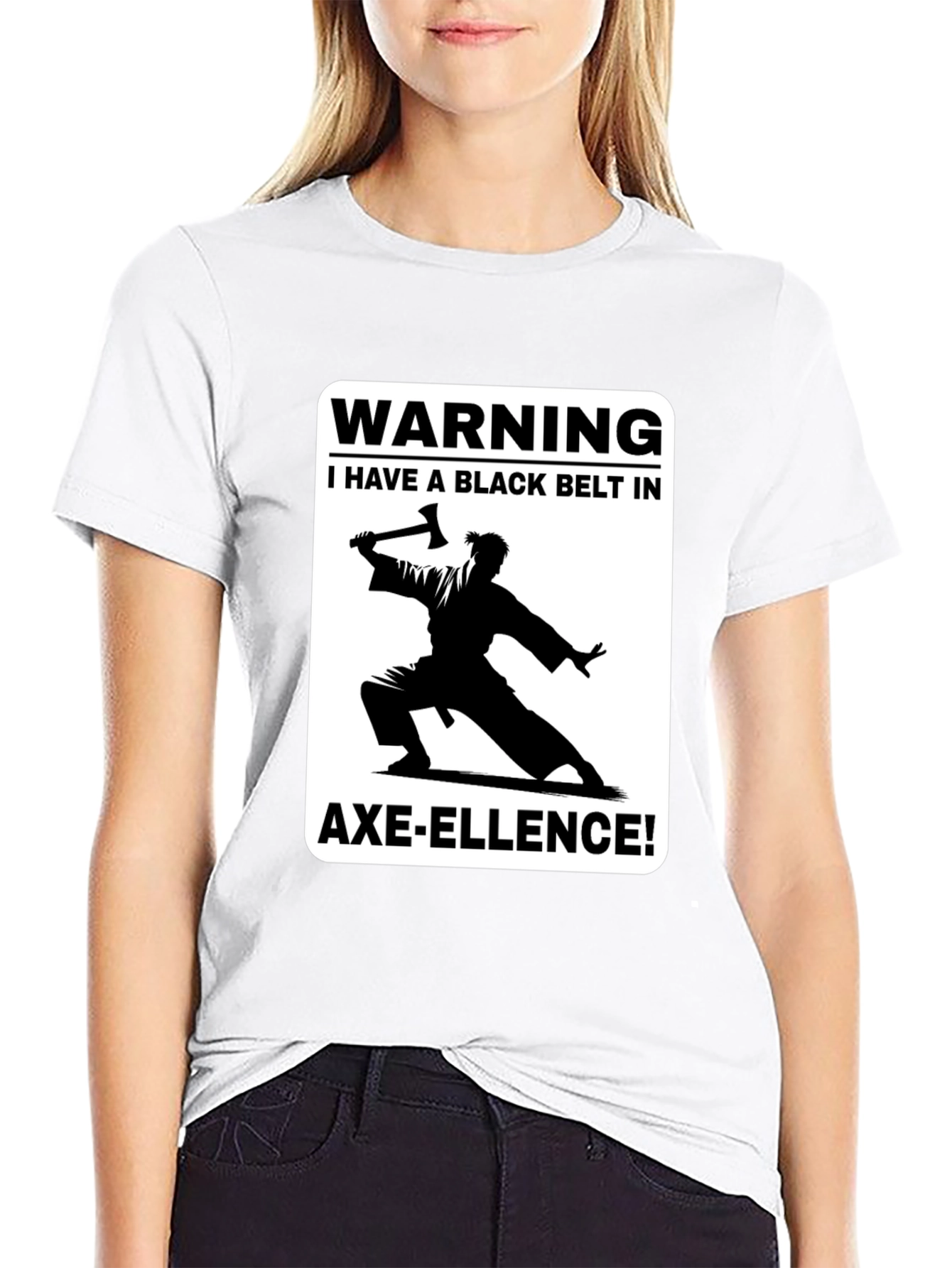 Axe-Ellence Black Belt Graphic Tee