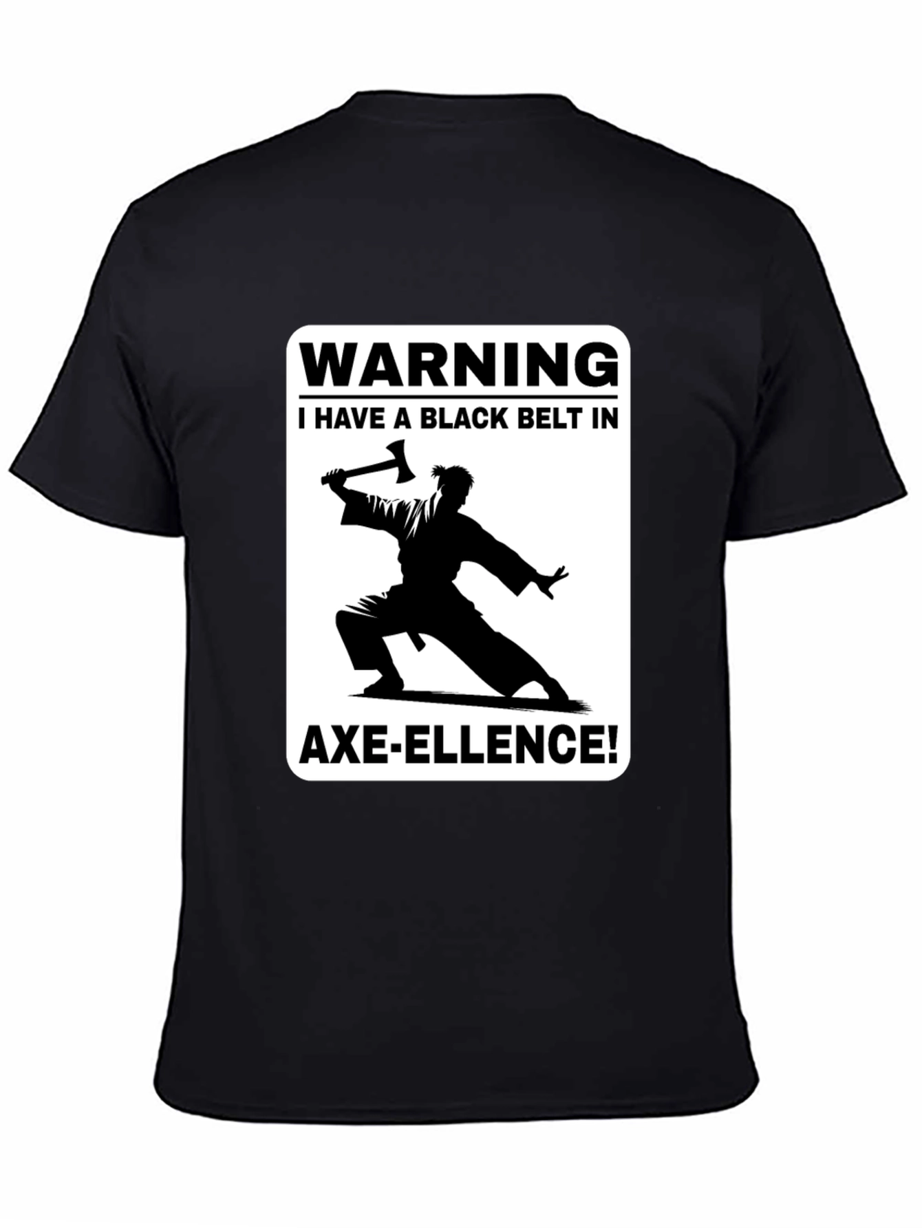 Axe-Ellence Black Belt Graphic Tee