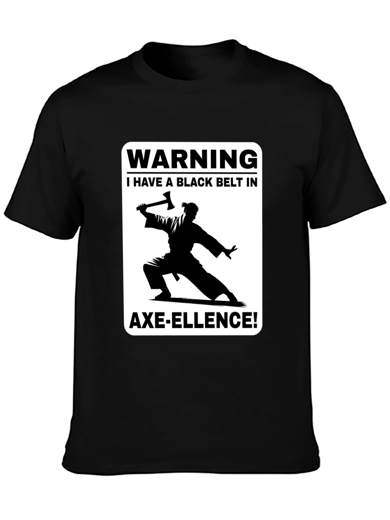 Axe-Ellence Black Belt Graphic Tee